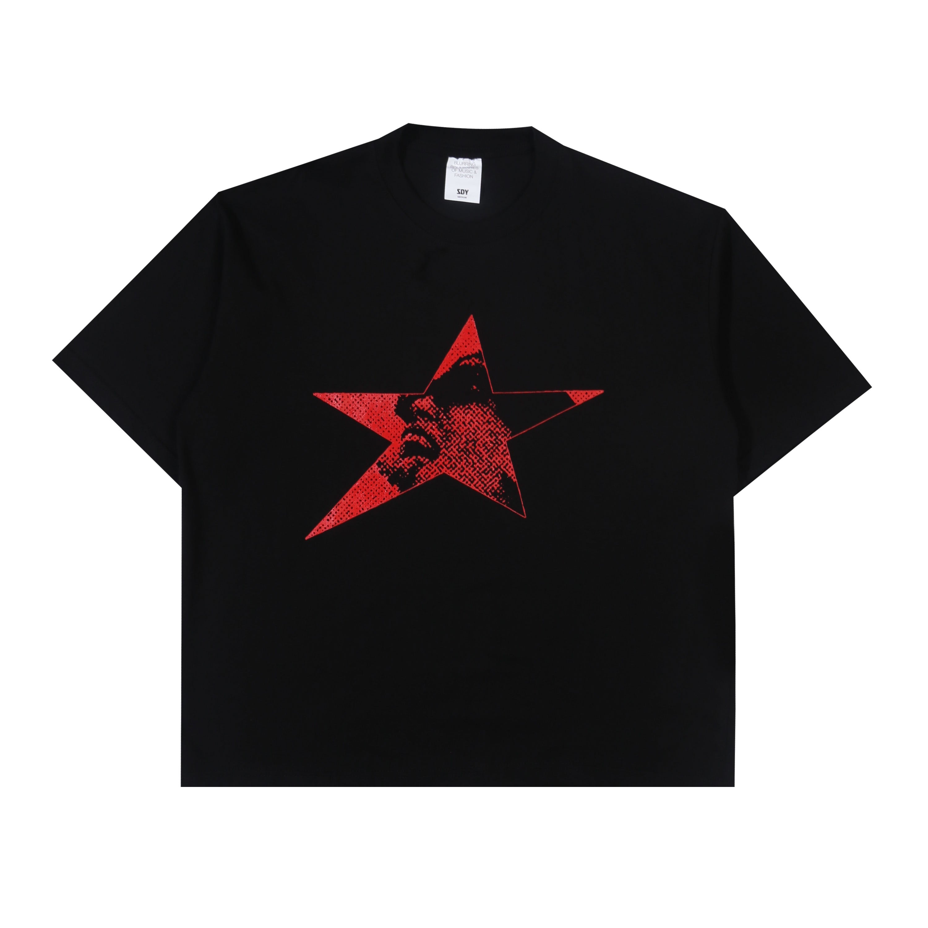 Natasha Udu - Star - T-shirt - Black
