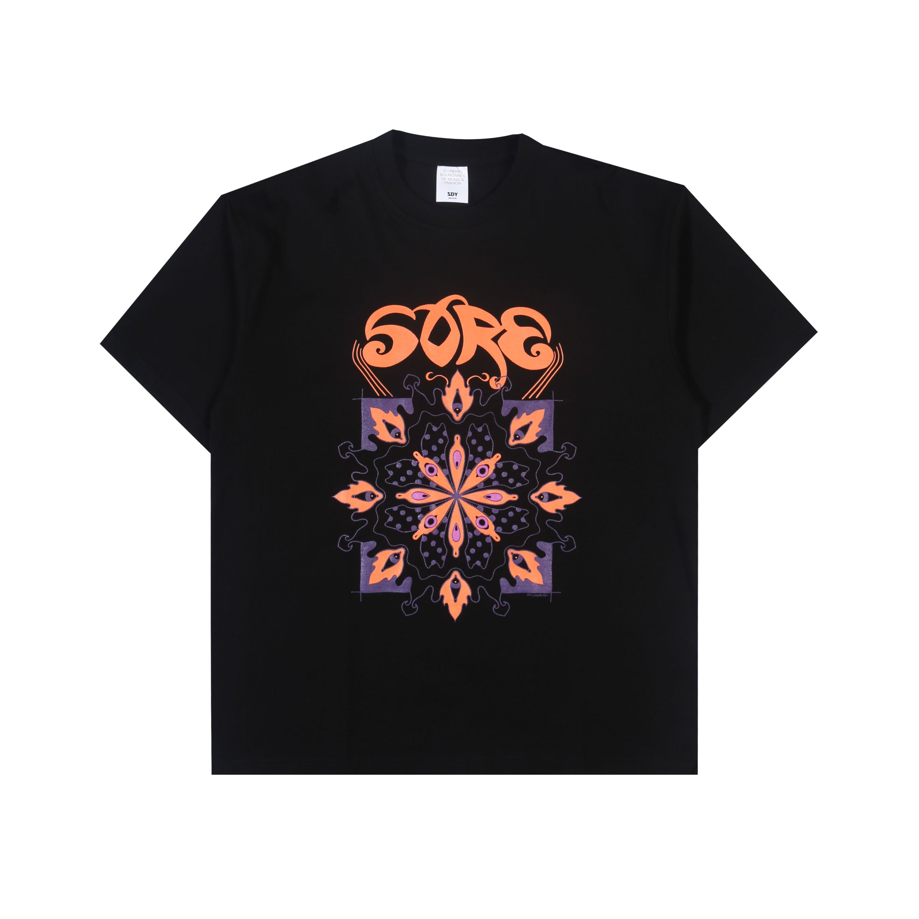 Sore - Mandala - T-shirt - Black