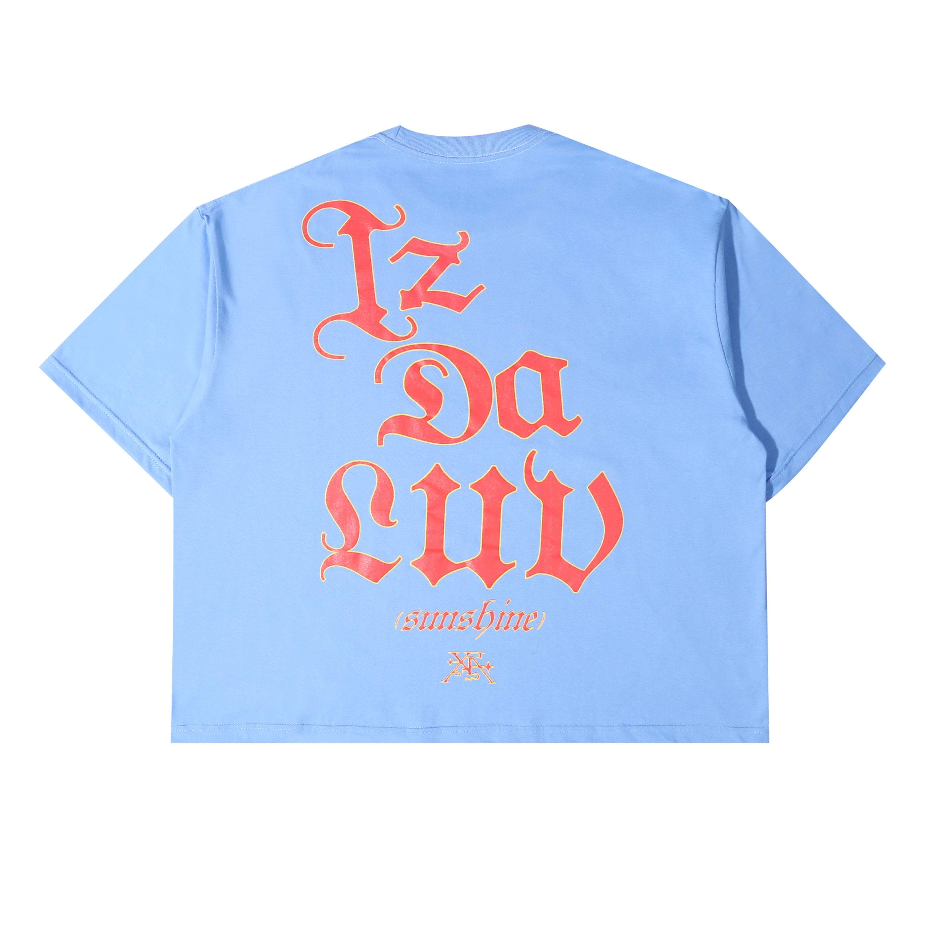 Xandega - Is Da Luv - Boxy T-Shirt - Blue