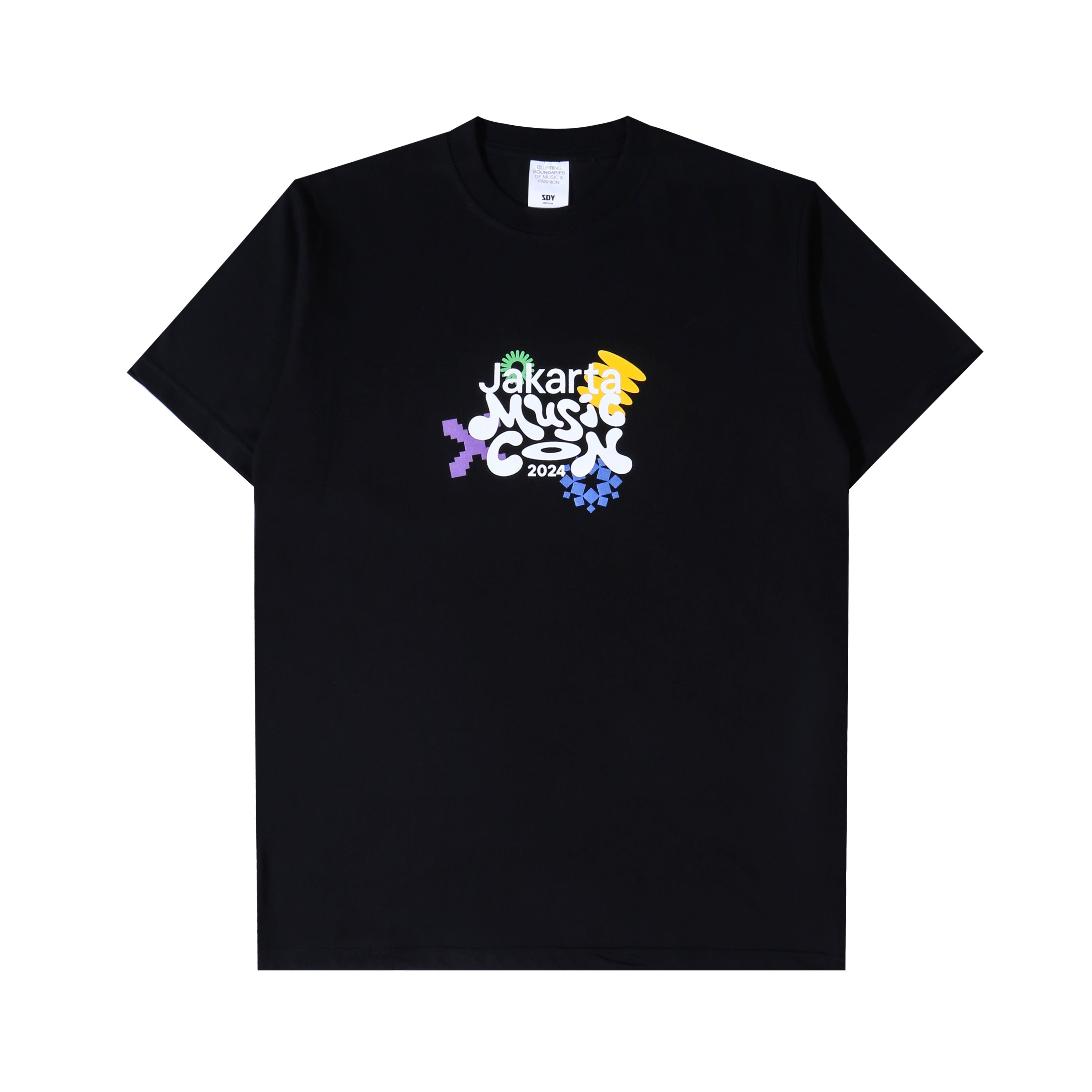 Jakarta Music Con - General Admission - T-shirt - Black