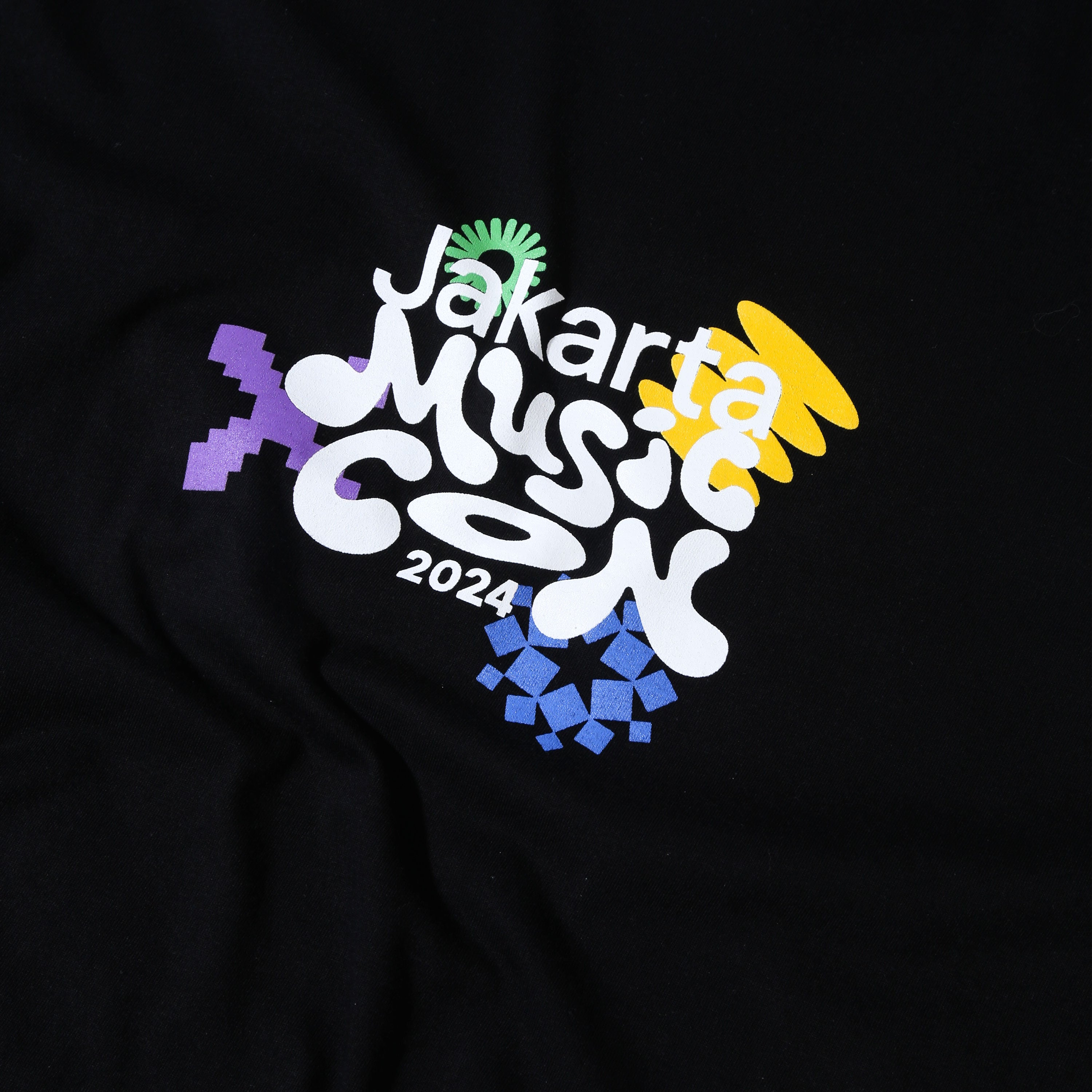 Jakarta Music Con - General Admission - T-shirt - Black