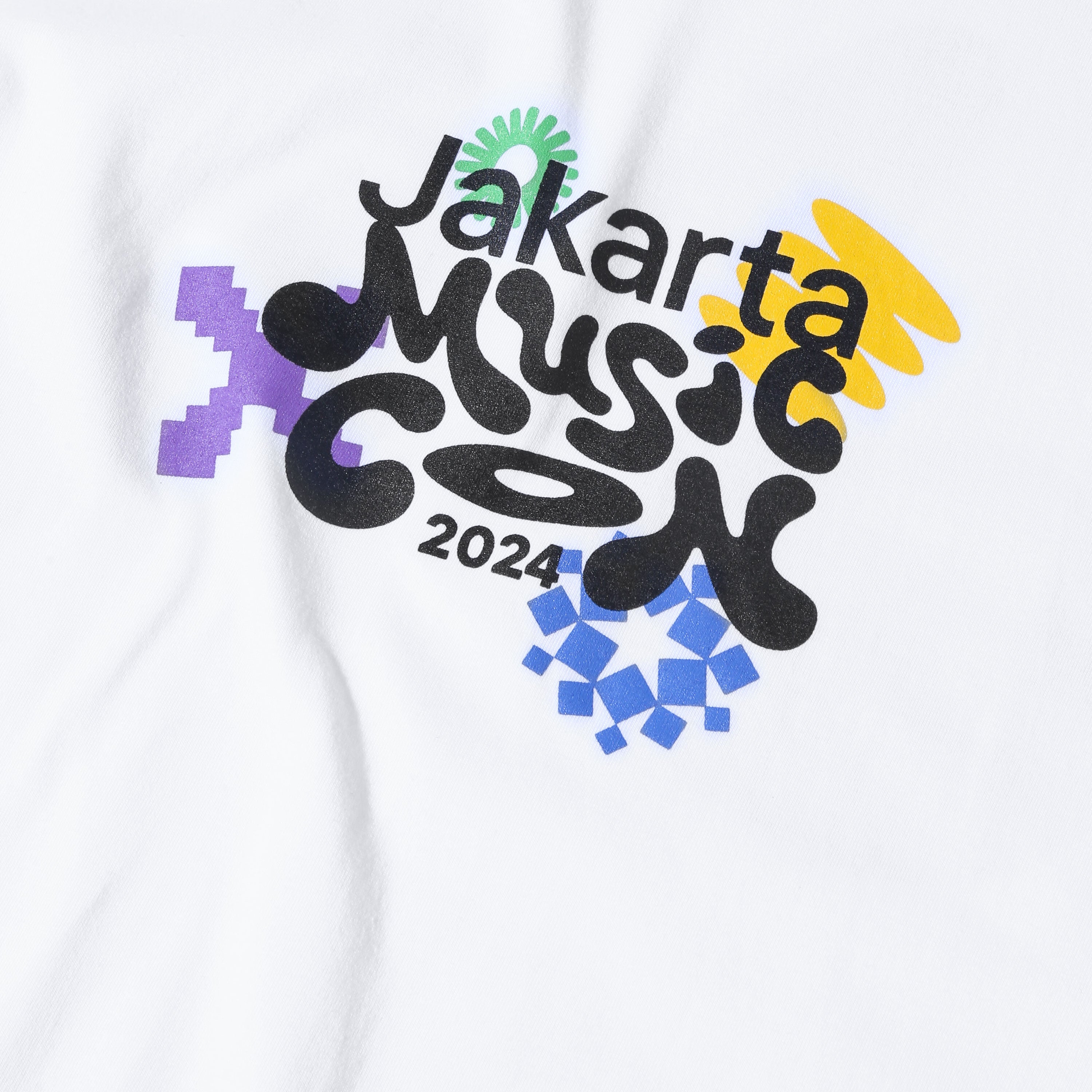 Jakarta Music Con - General Admission - T-shirt - White