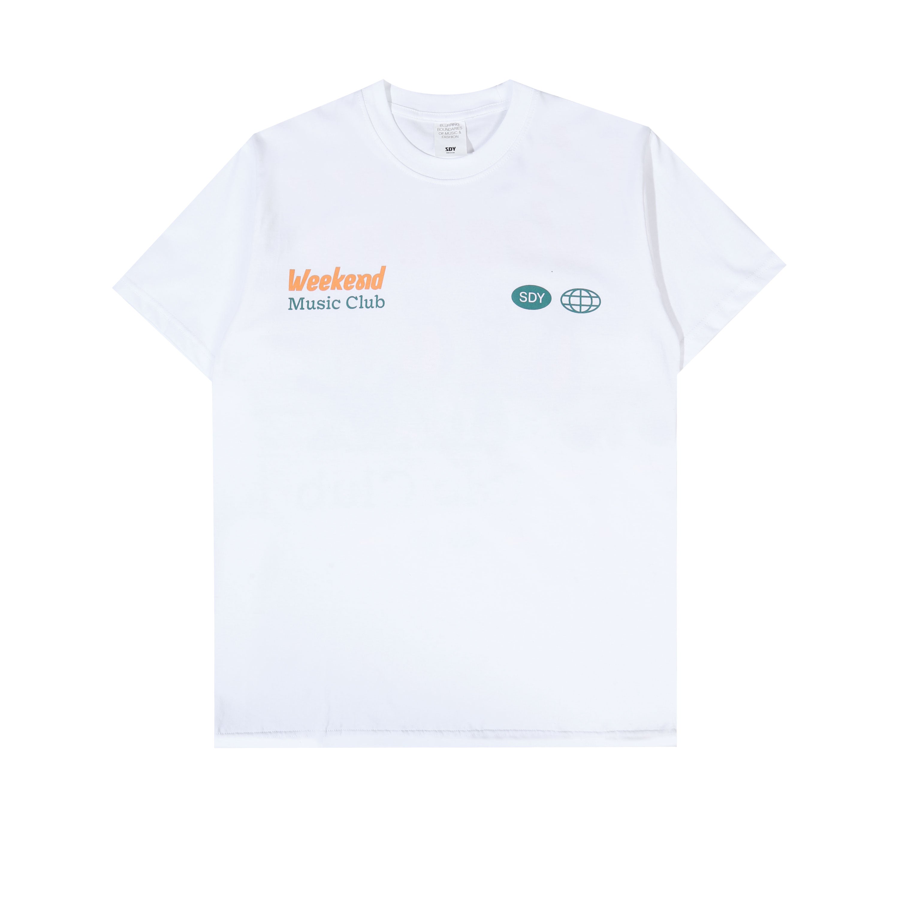 SDY - Weekend Music Club - T-Shirt - White