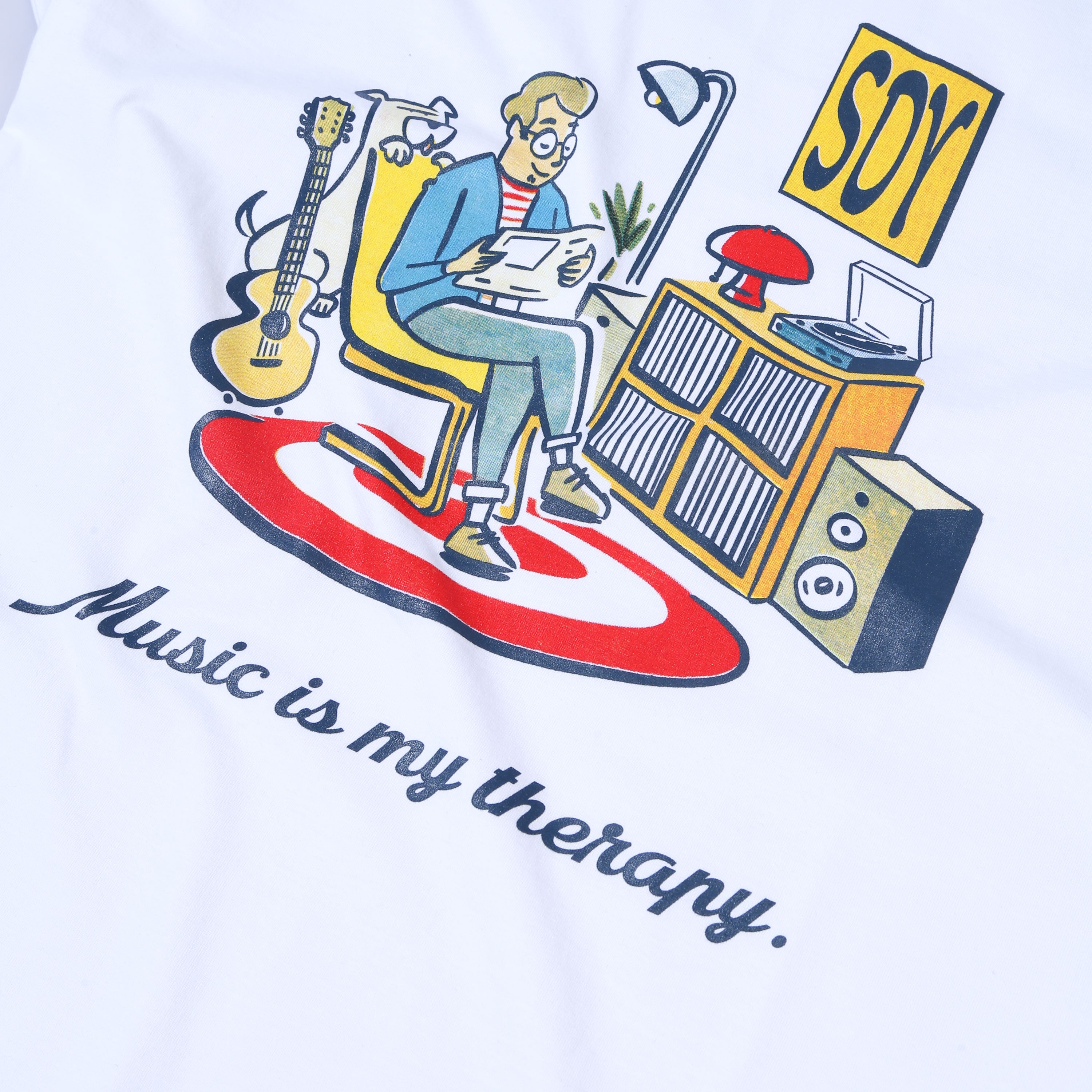 SDY - Music Therapy Department - T-Shirt - White