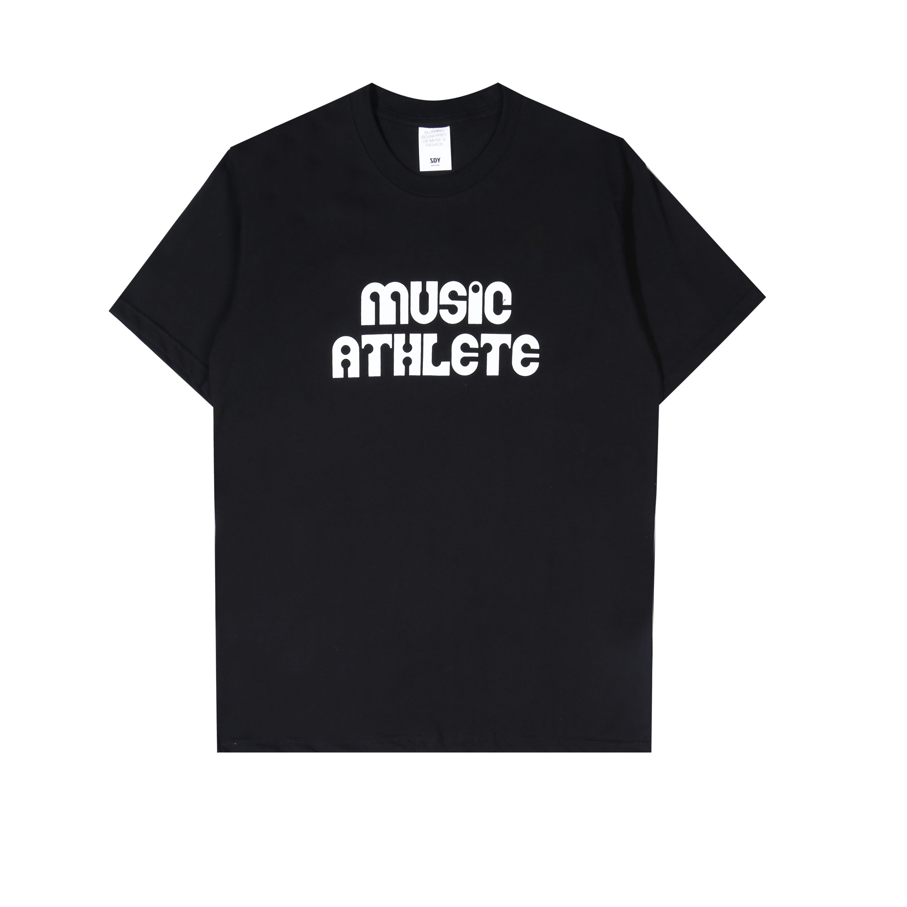 SDY - Music Athlete - T-Shirt - Black