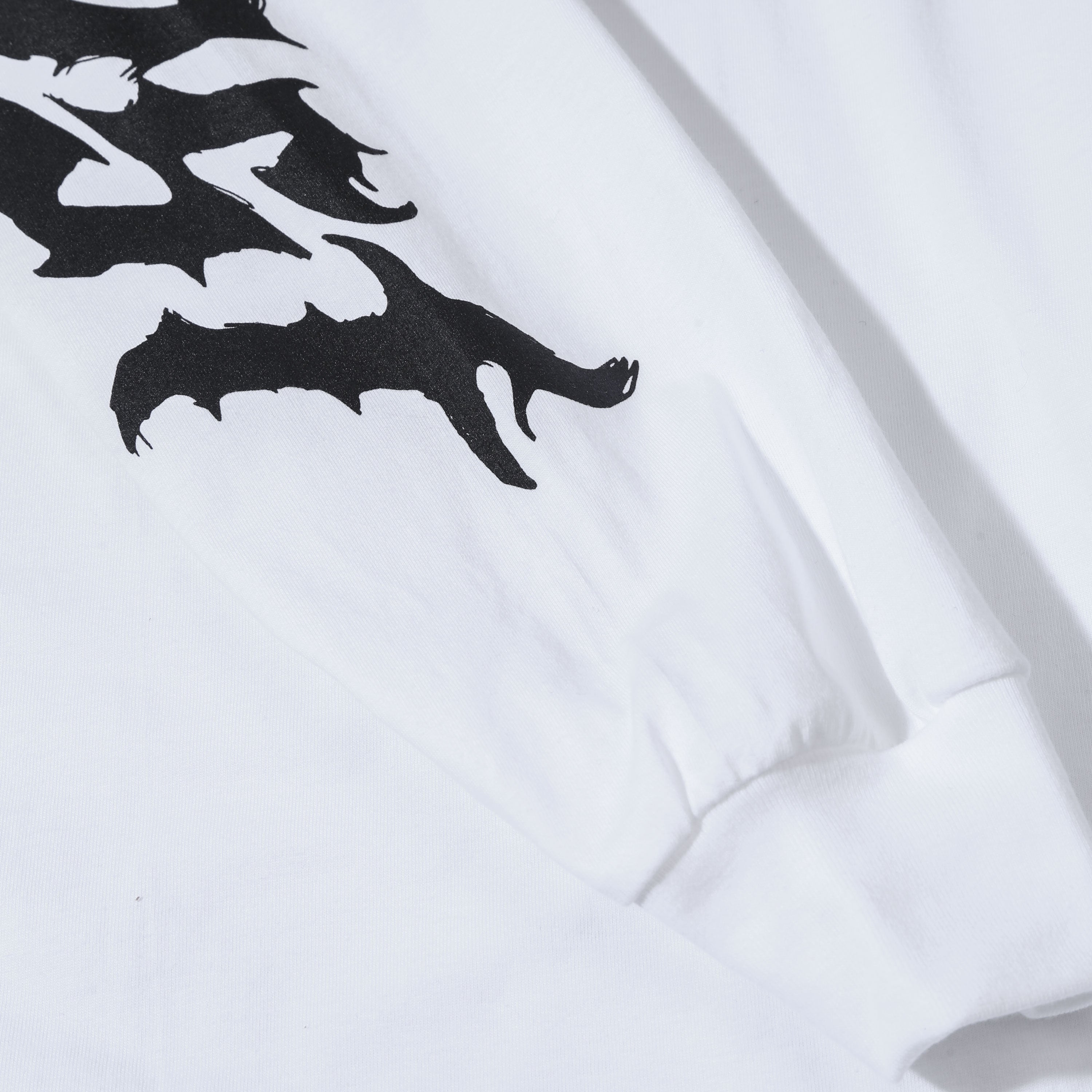 .Feast - Membangun Longsleeve - T-shirt - White