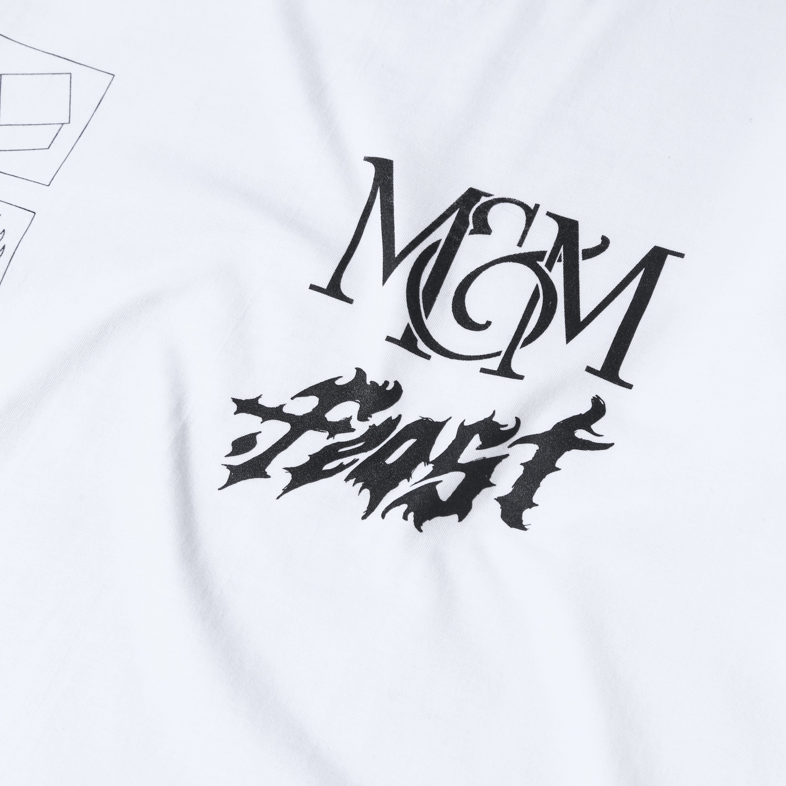 .Feast - Membangun Longsleeve - T-shirt - White