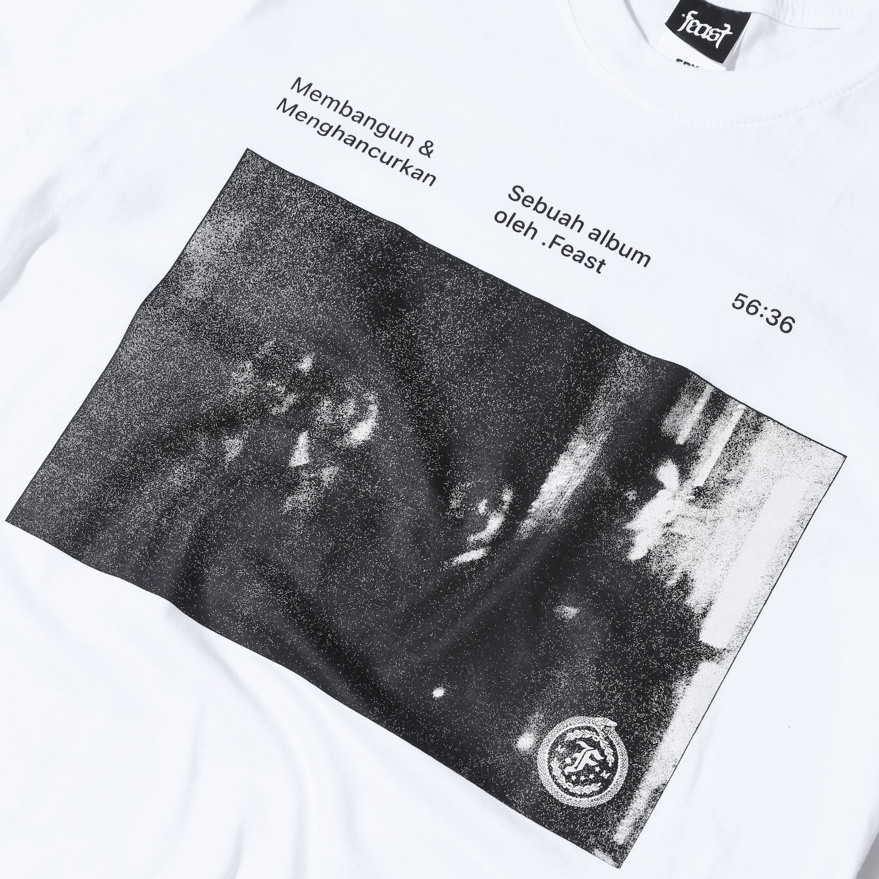 .Feast - Records - T-shirt - White