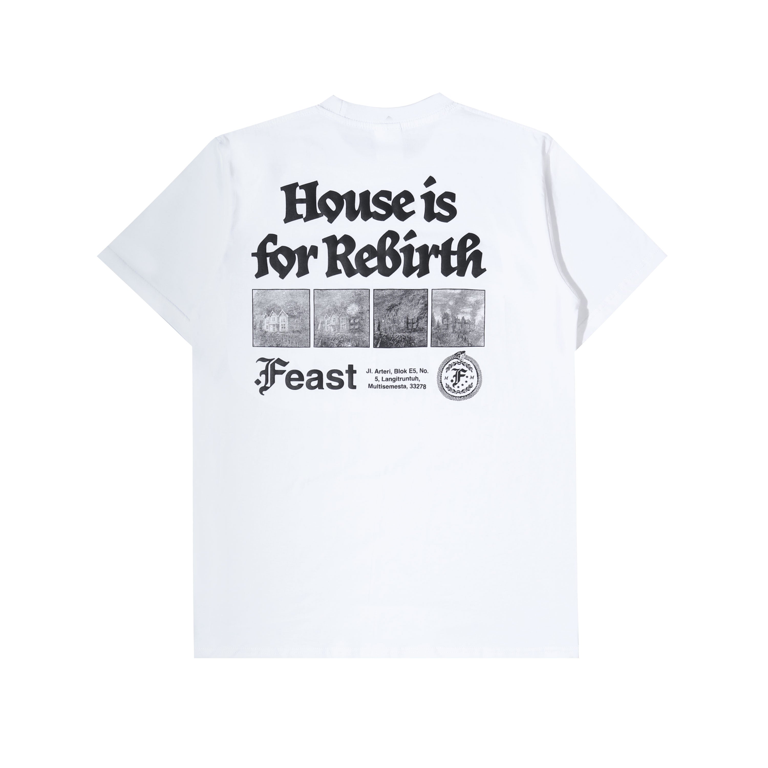 .Feast - Residence - T-shirt - White