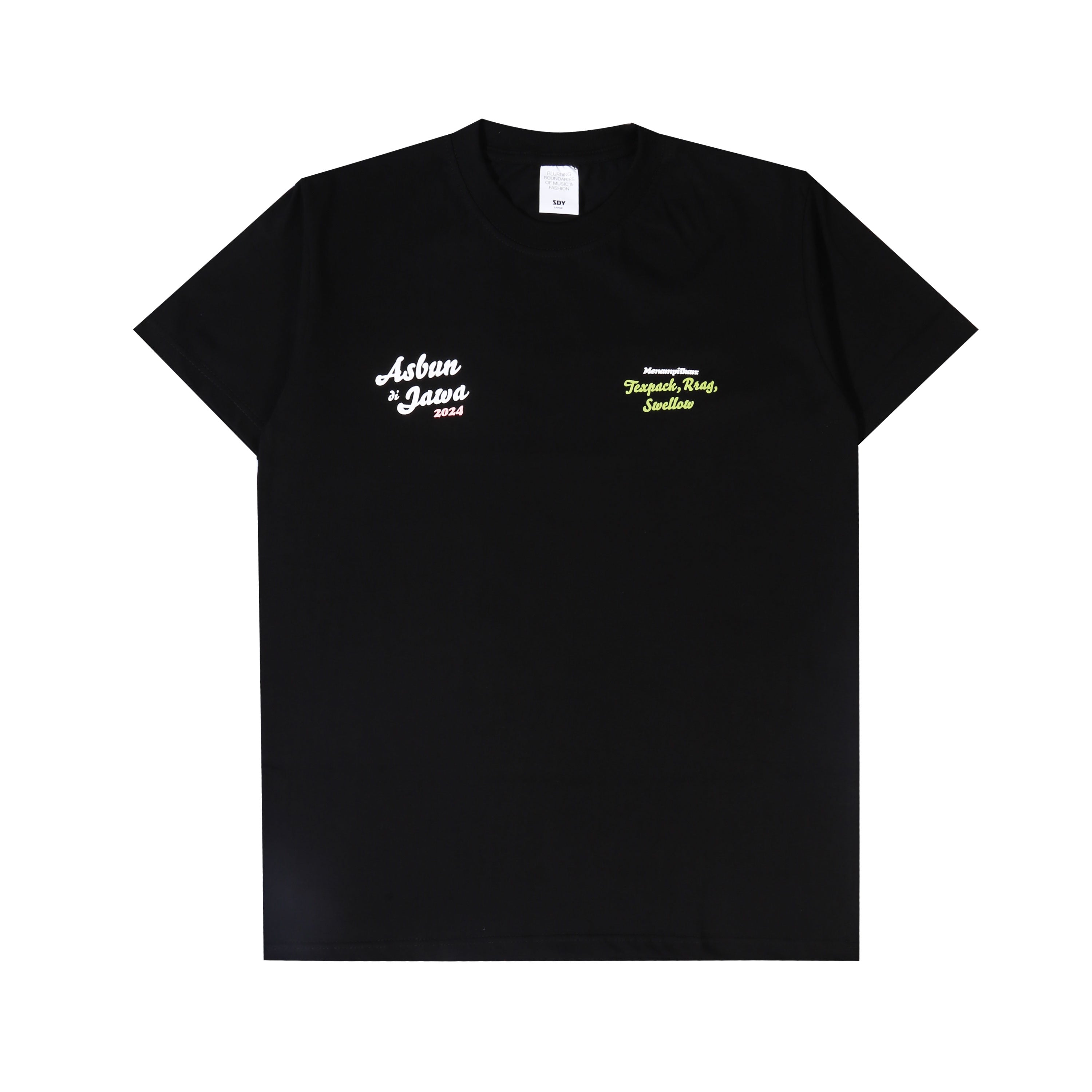 Asbun Tour - General Admission - T-shirt - Black