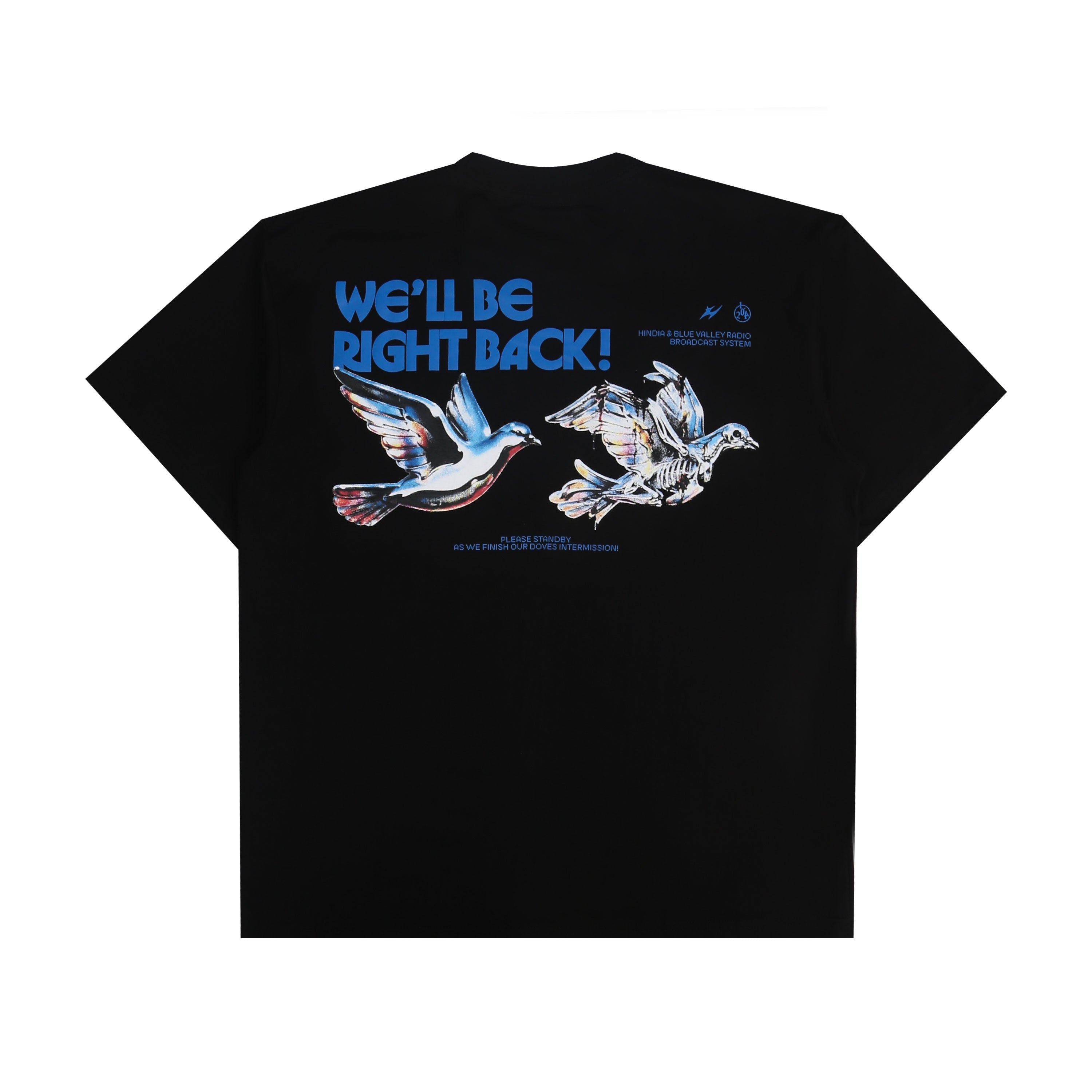 Hindia - Blue Valley Television - T-shirt - Black