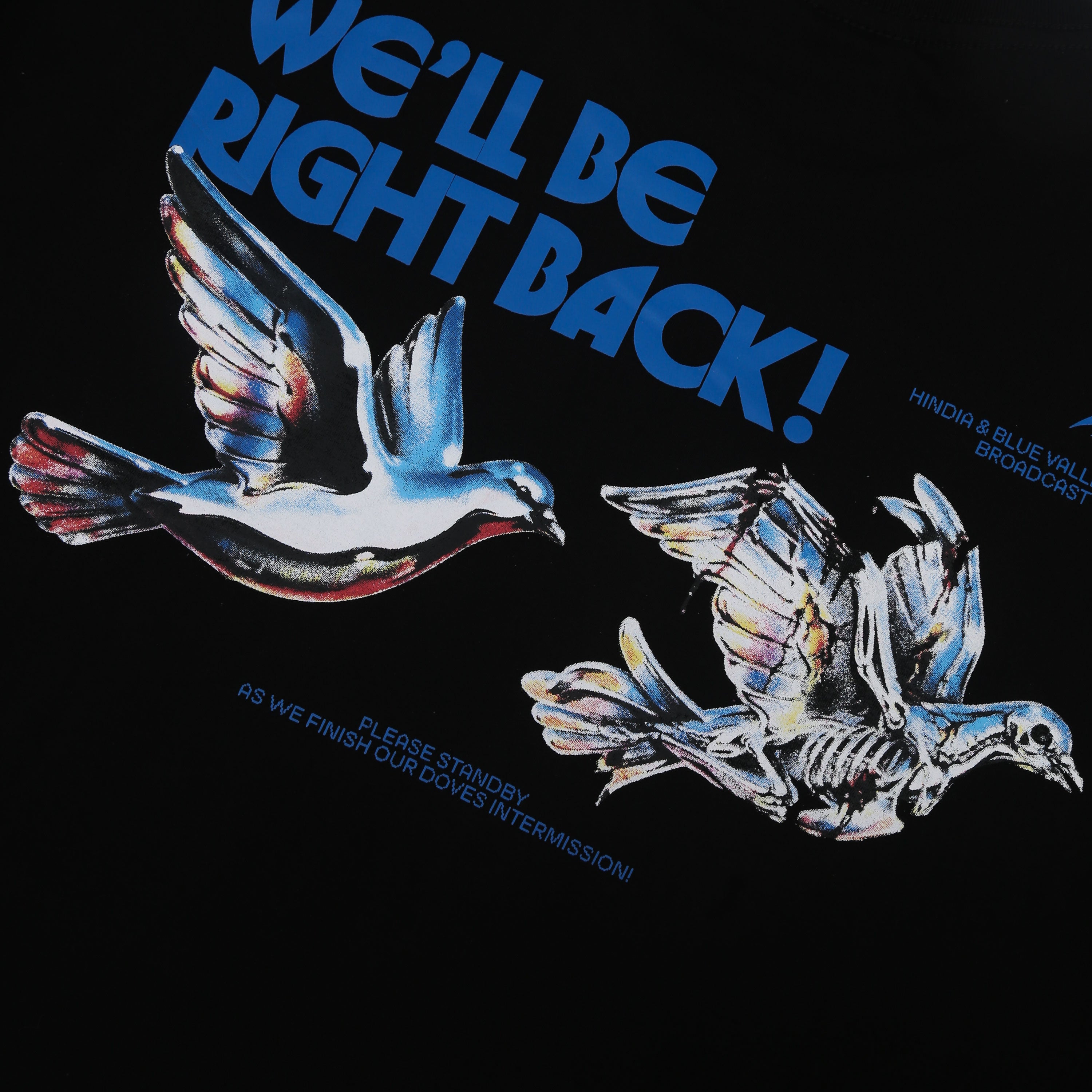 Hindia - Blue Valley Television - T-shirt - Black