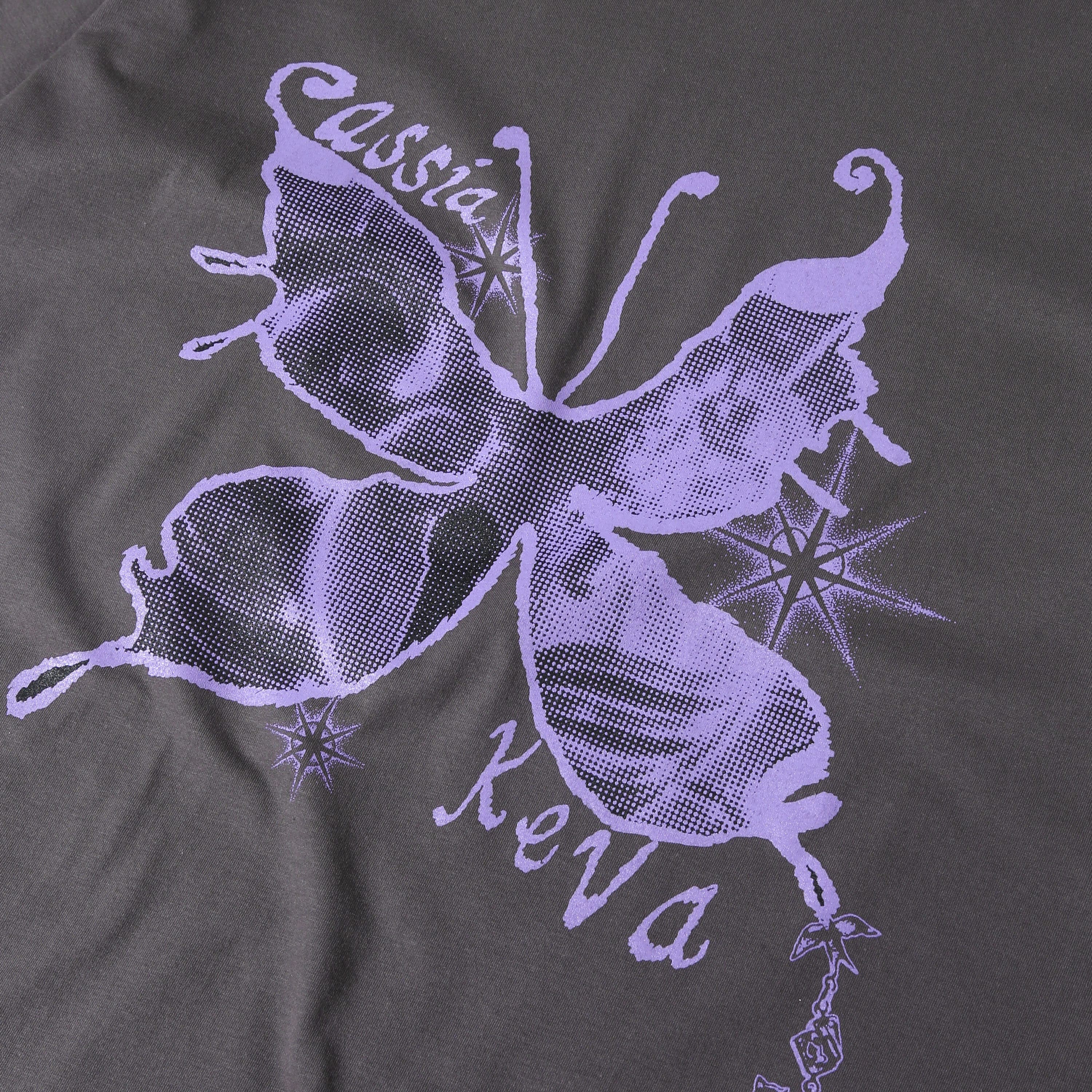 Assia Keva - Butterfly - T-shirt - Gray