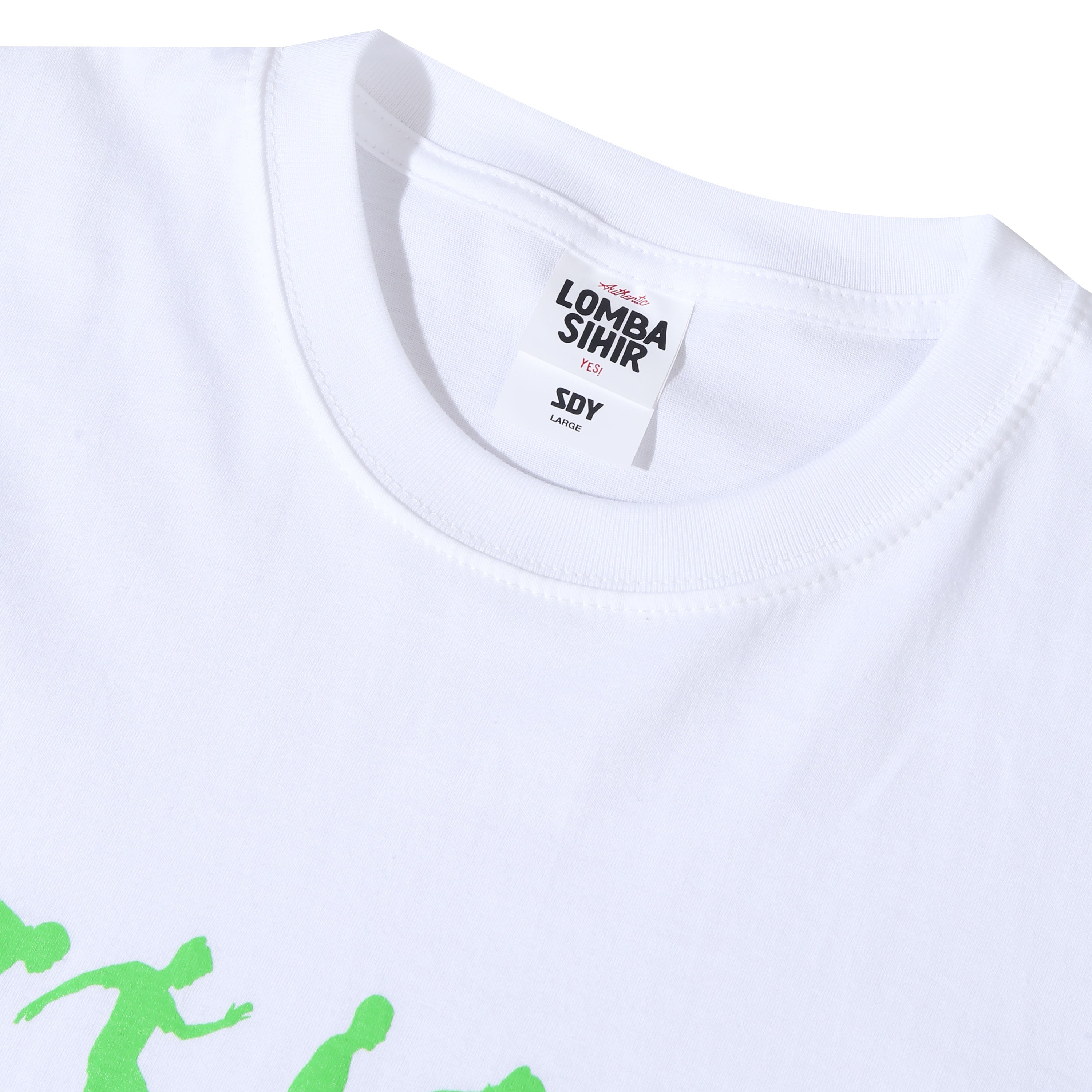 Lomba Sihir - Athletic Club - T-shirt - White