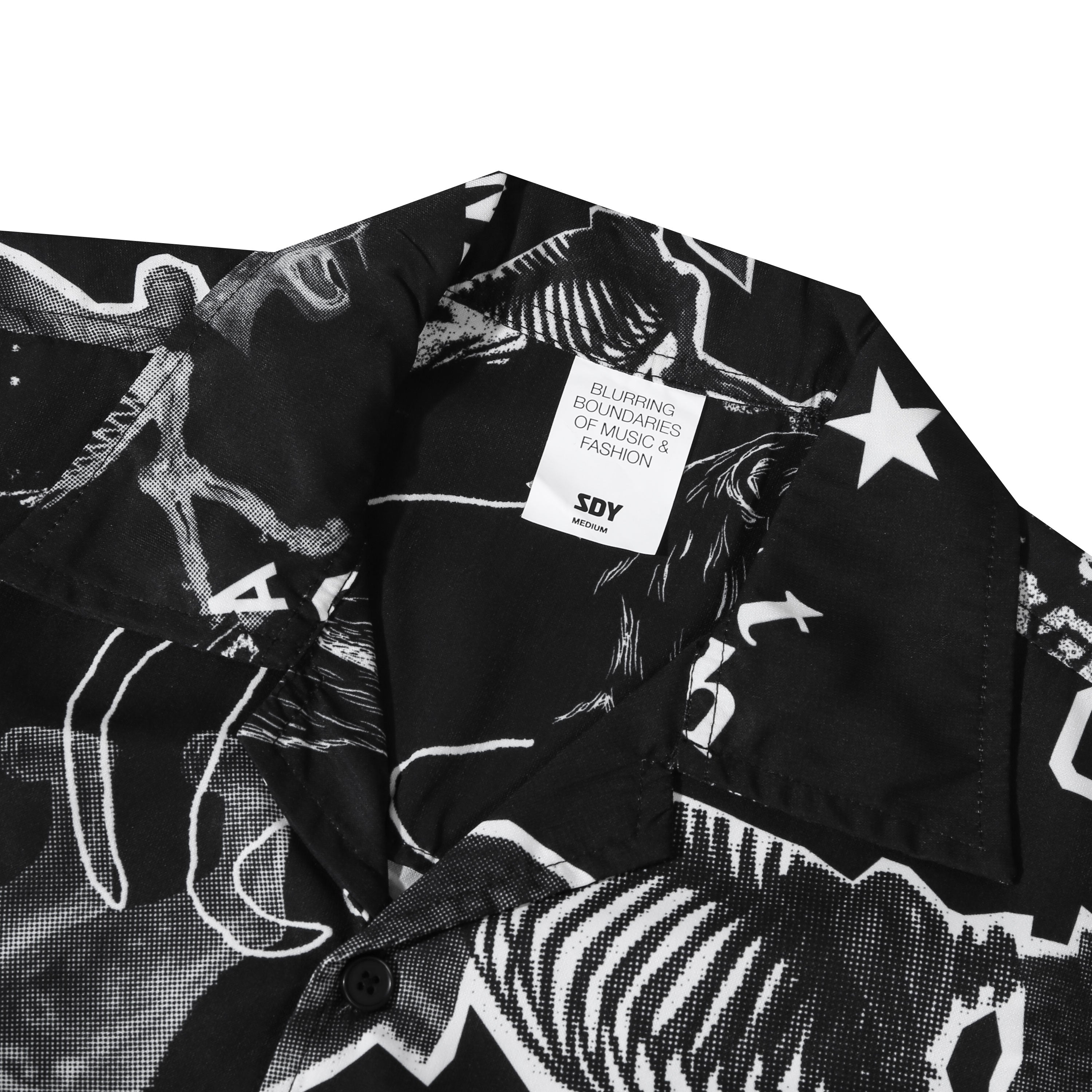 Teenage Death Star X Sun Eater - Skill is Dead - Short Sleeve Shirt - Black