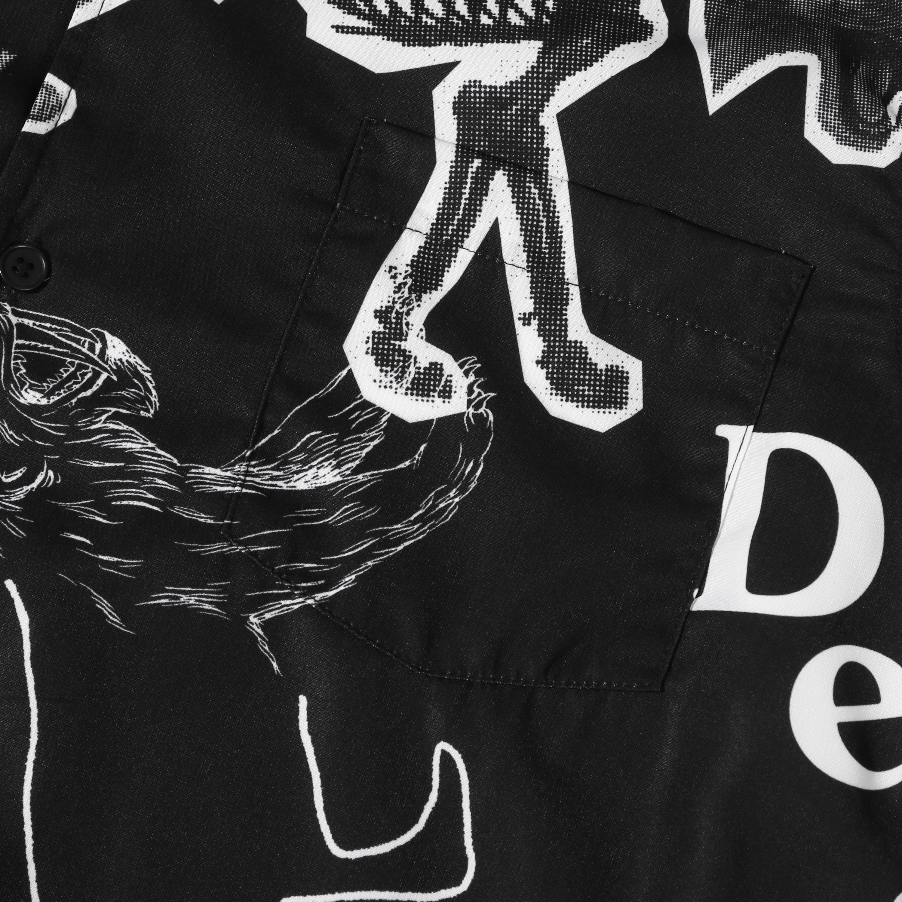 Teenage Death Star X Sun Eater - Skill is Dead - Short Sleeve Shirt - Black