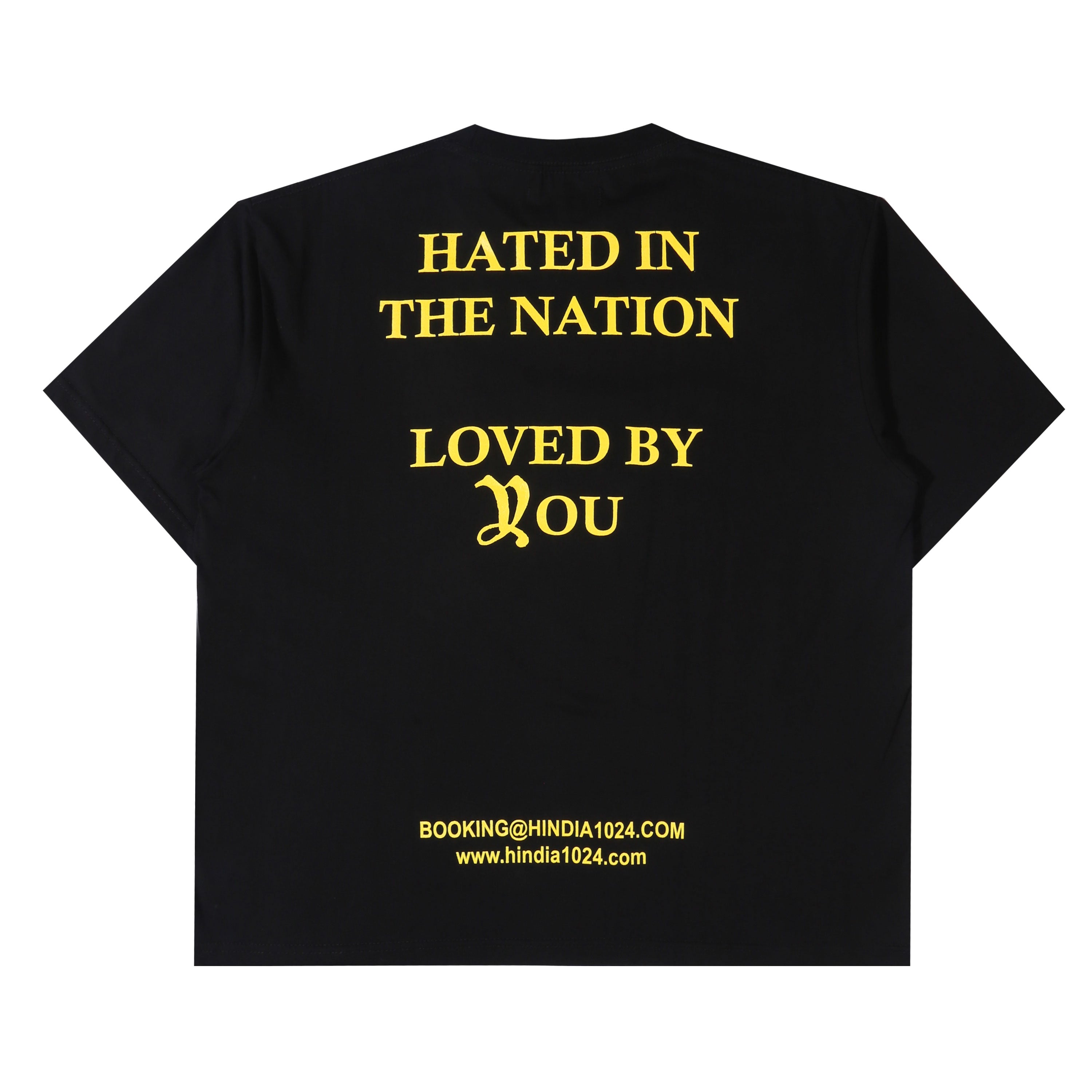 Hindia - 1024 - Boxy T-shirt - Black