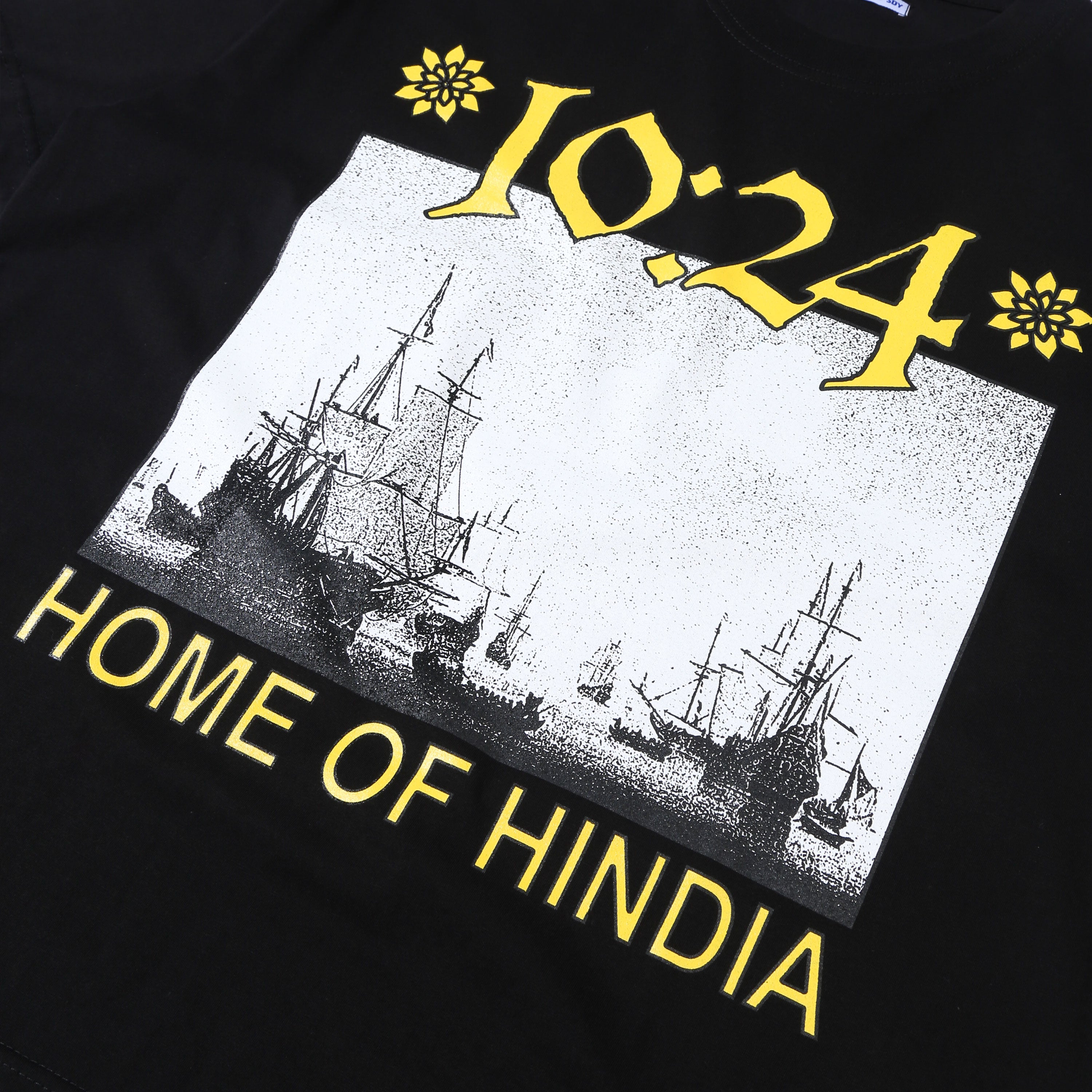 Hindia - 1024 - Boxy T-shirt - Black