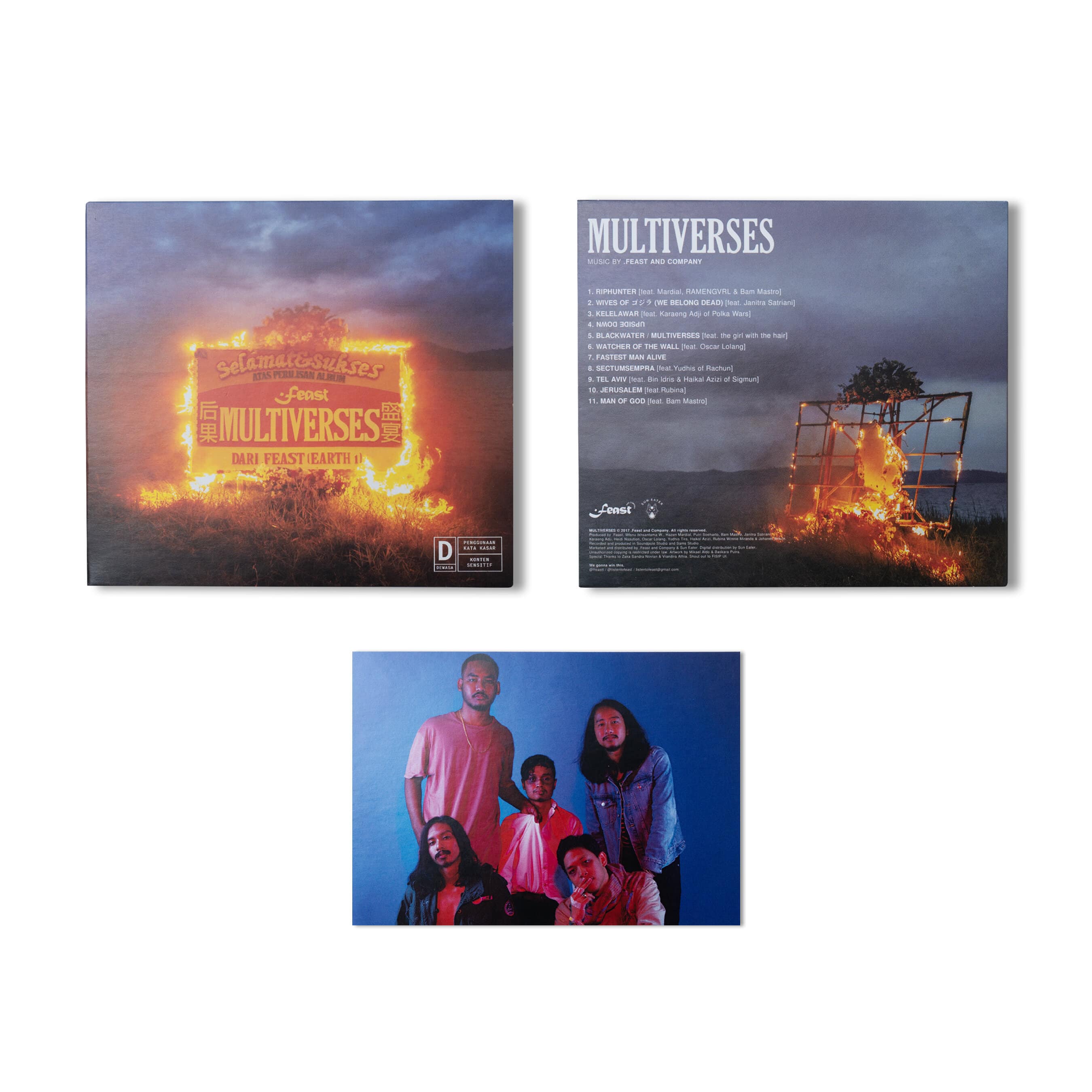 .Feast - Multiverses - CD