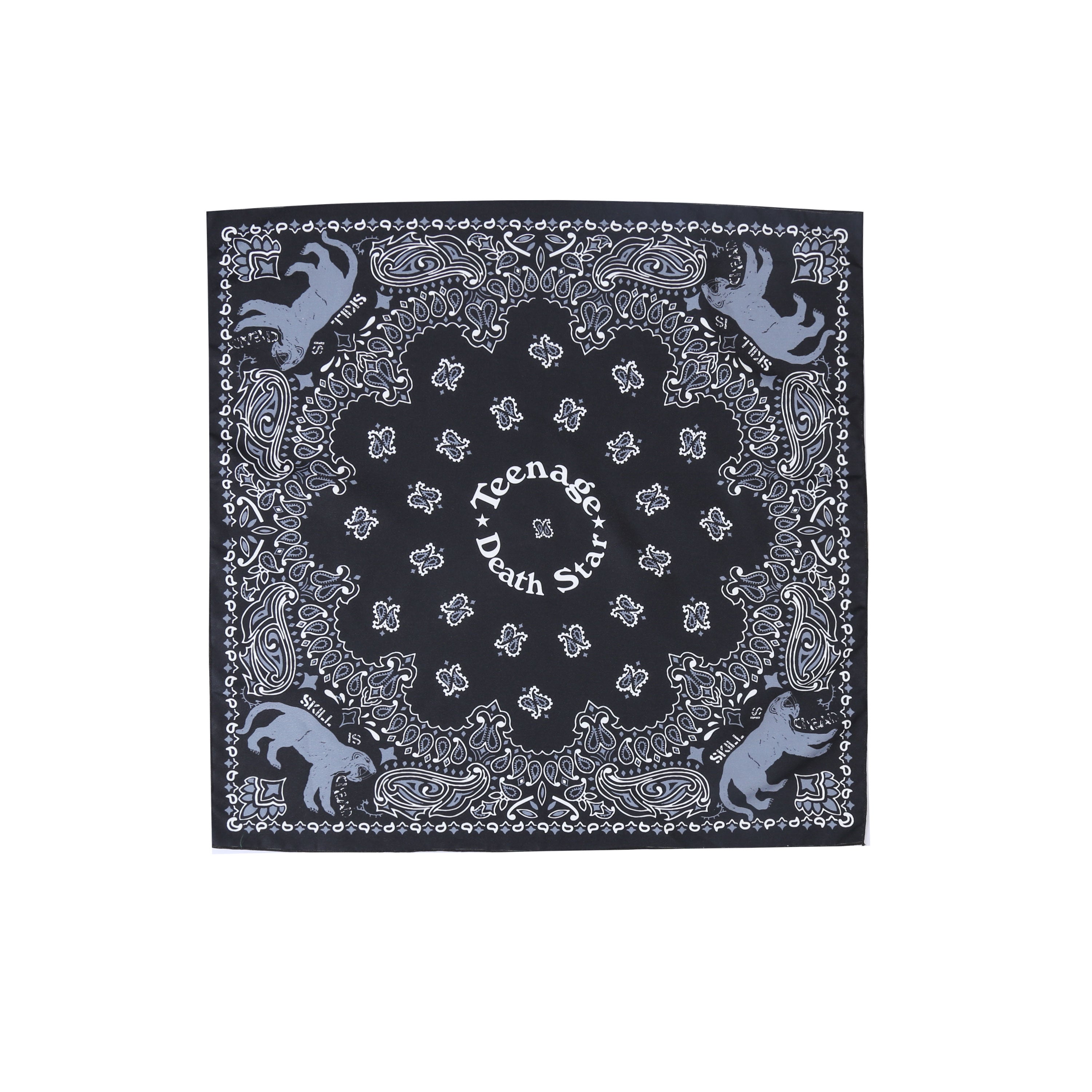 Teenage Death Star X Sun Eater - Skill is Dead - Bandana - Black