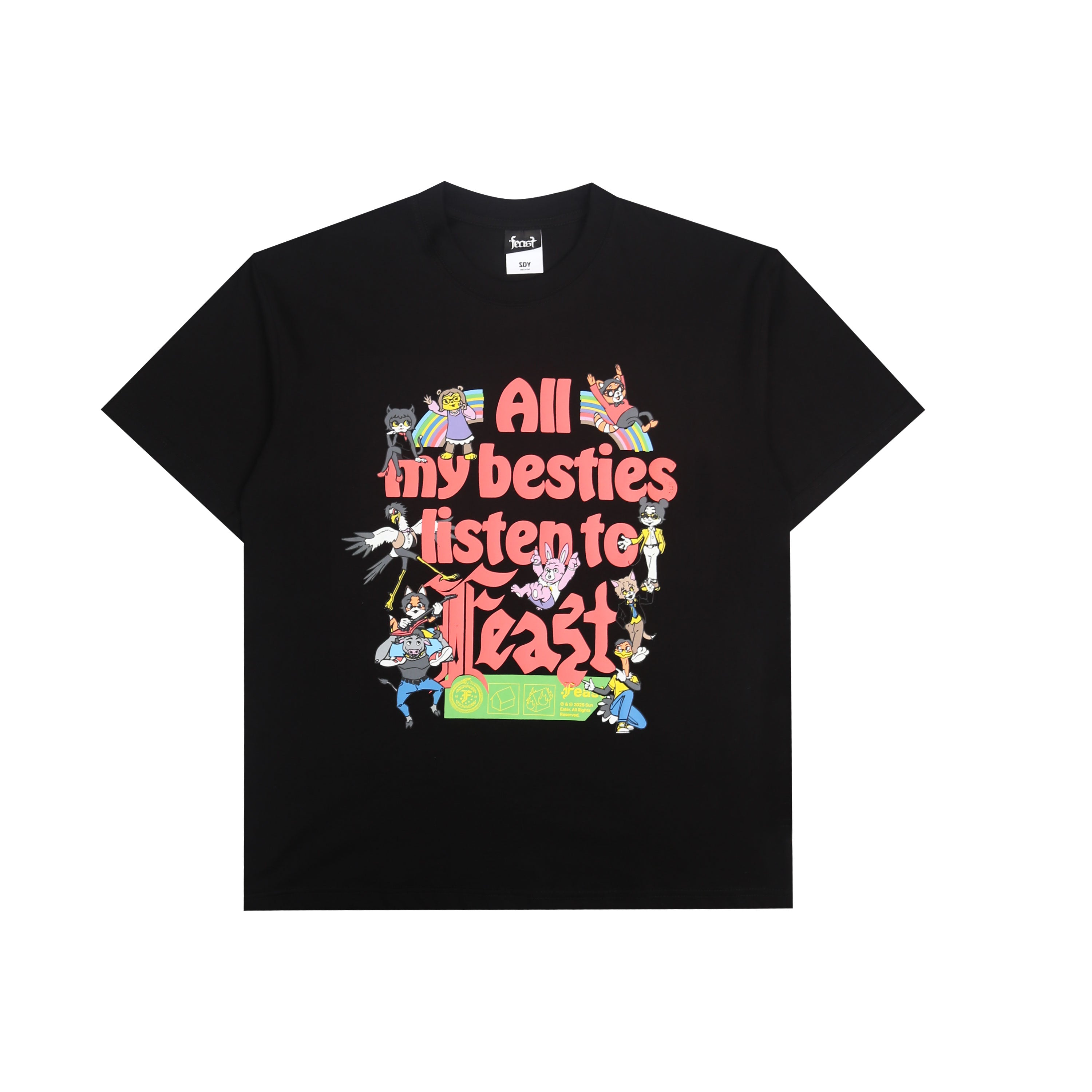 .Feast - FnB - T-shirt - Black