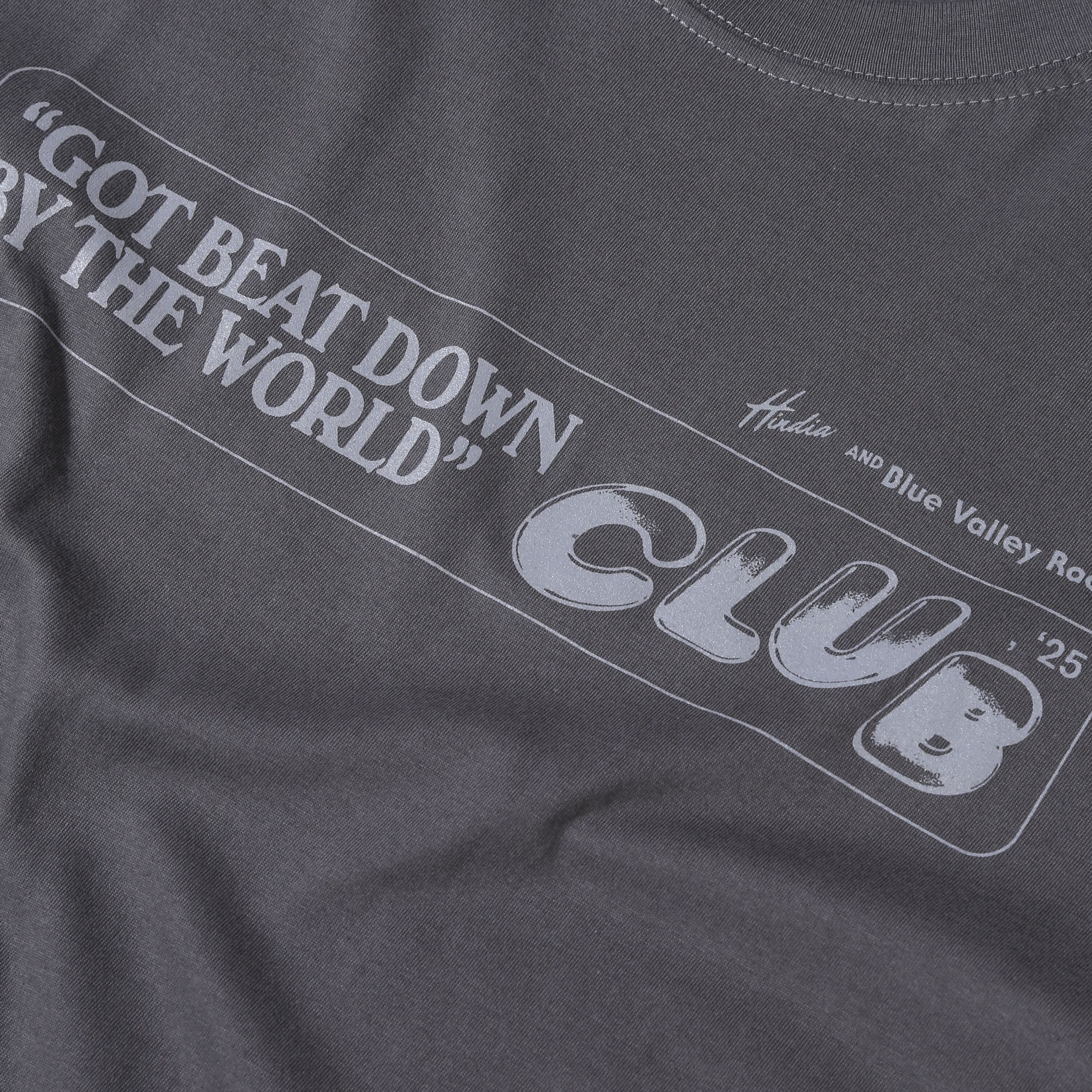 Hindia - Beat Down Club - T-shirt - Dark Grey