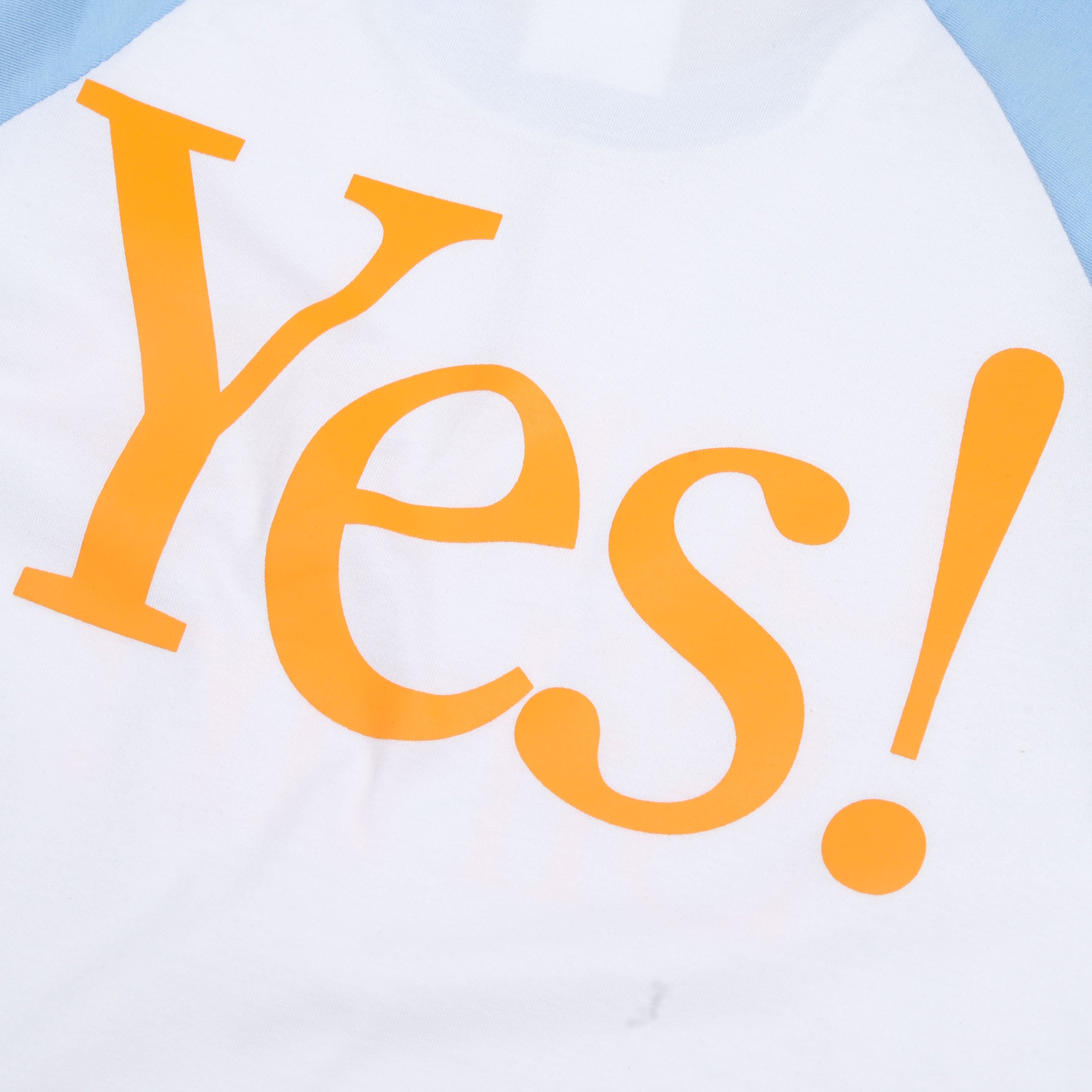 Lomba Sihir - Yes! - Kids Raglan T-shirt - White