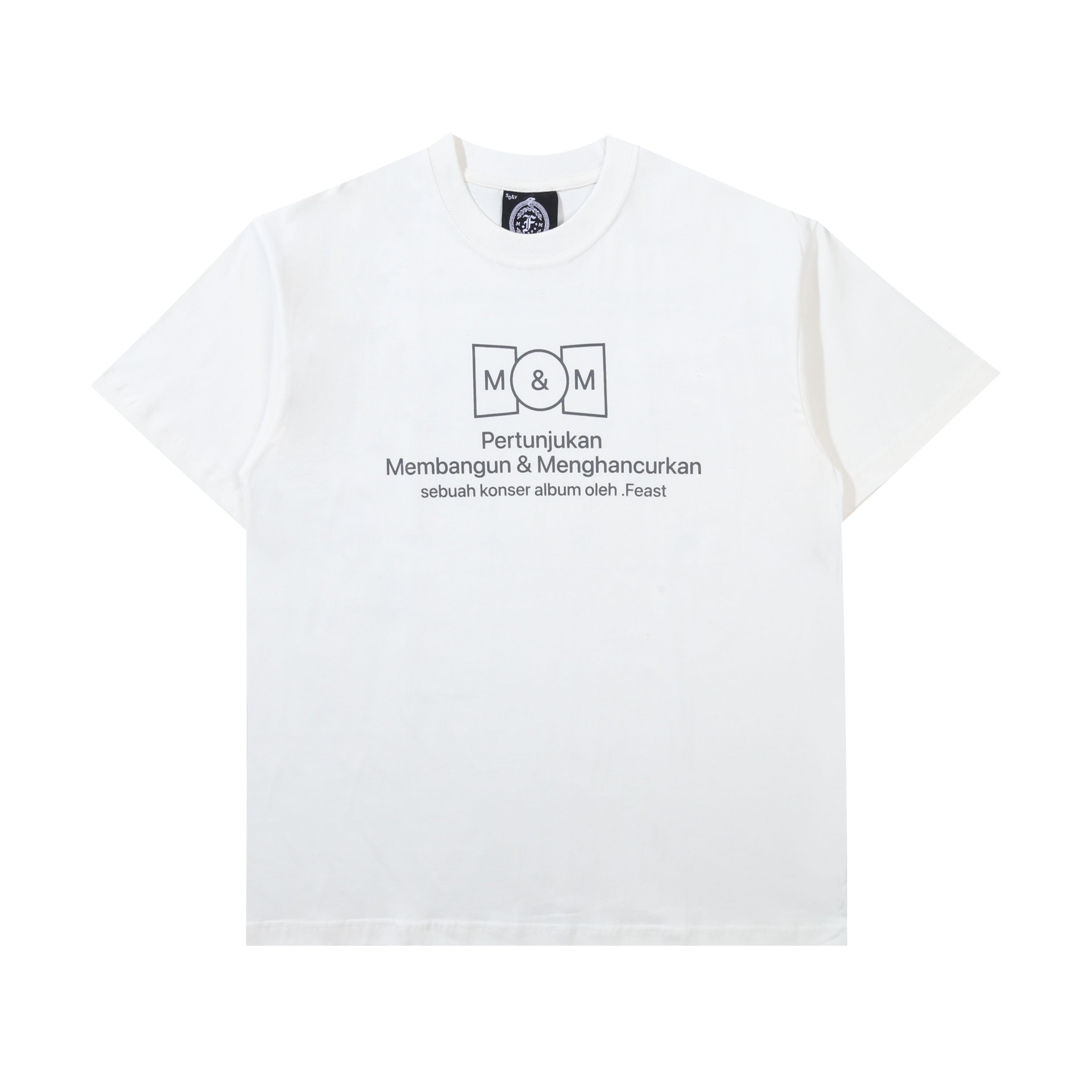 .Feast - Blocking - T-shirt - Broken White