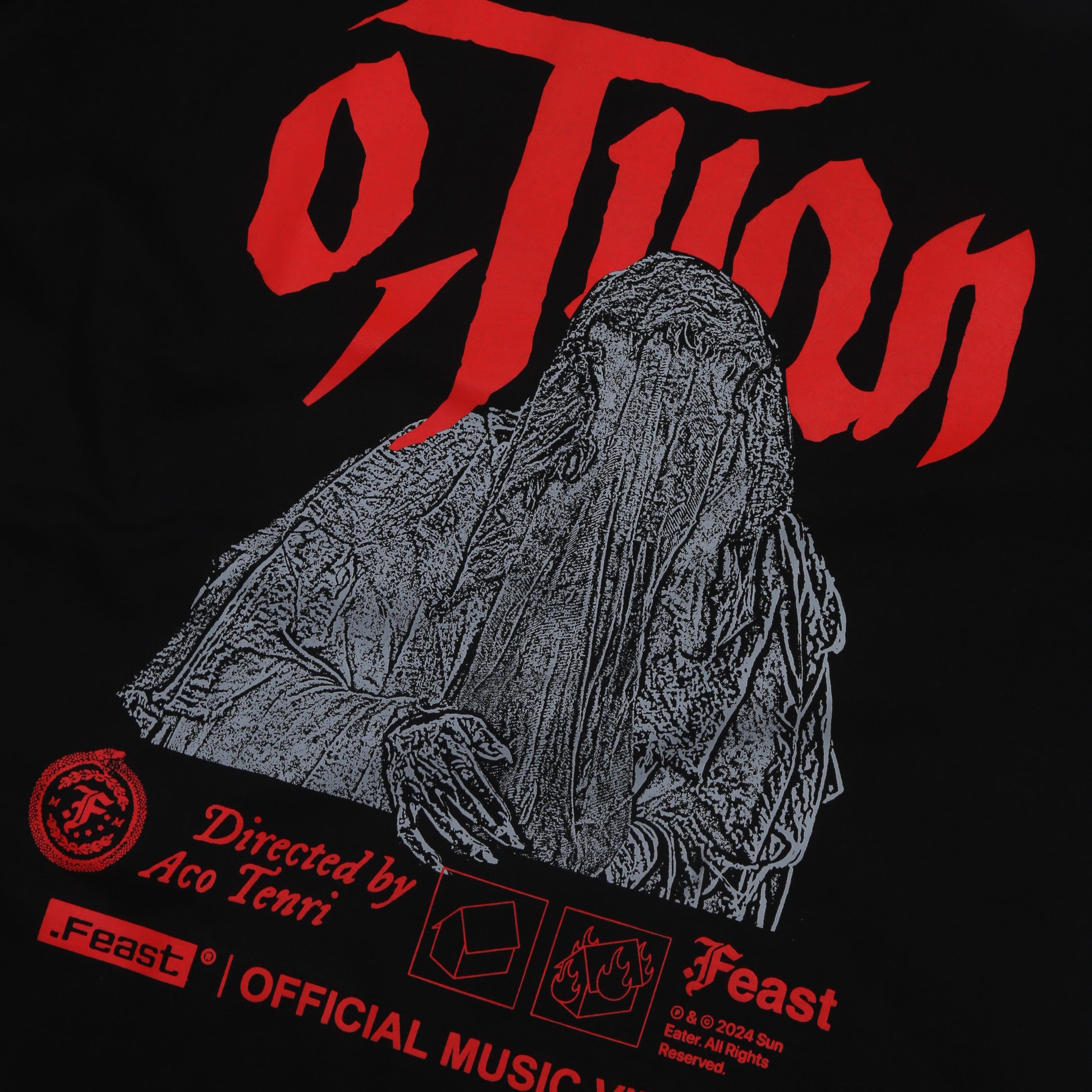 .Feast - o,Tuan MV - T-shirt - Black