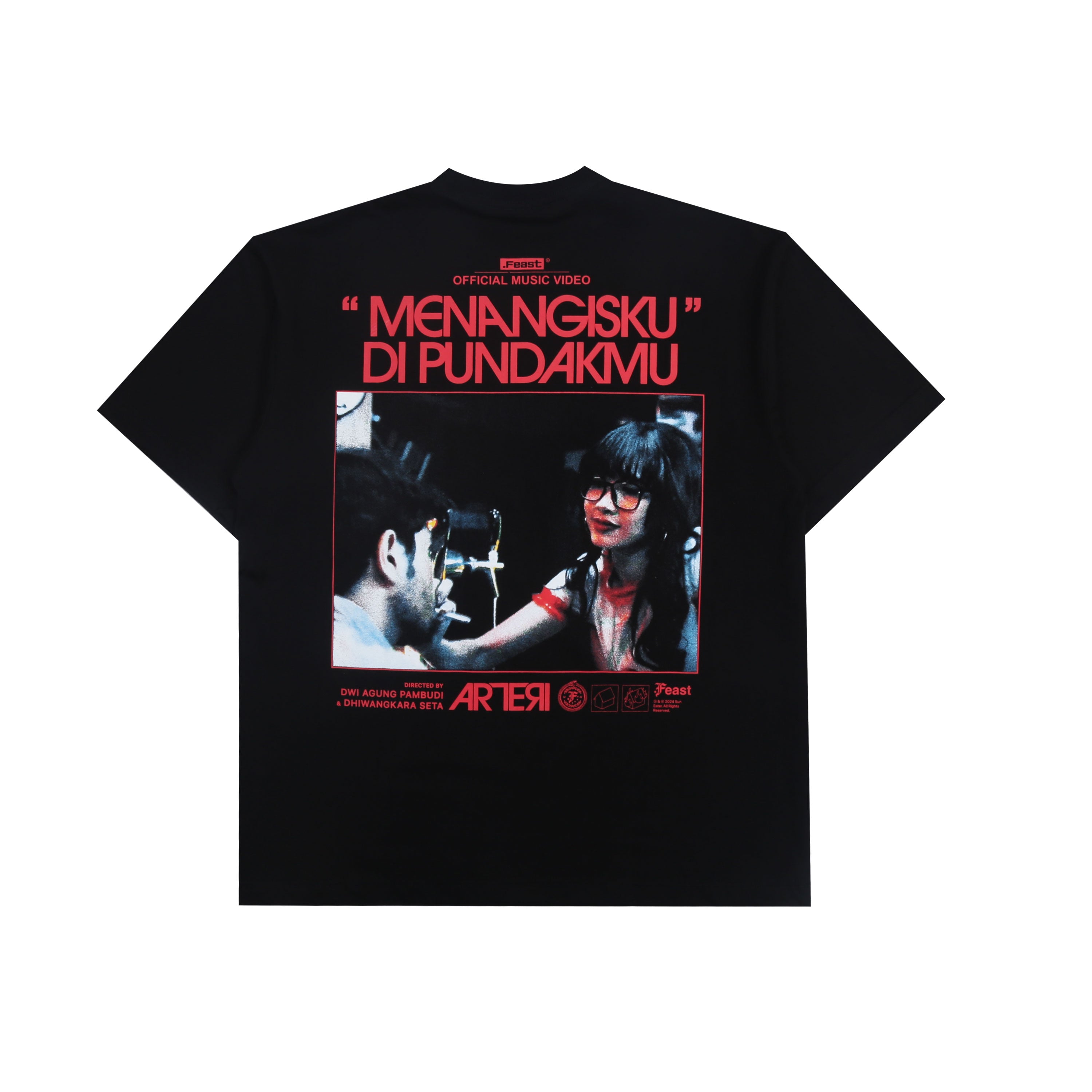 .Feast - Arteri MV - T-shirt - Black