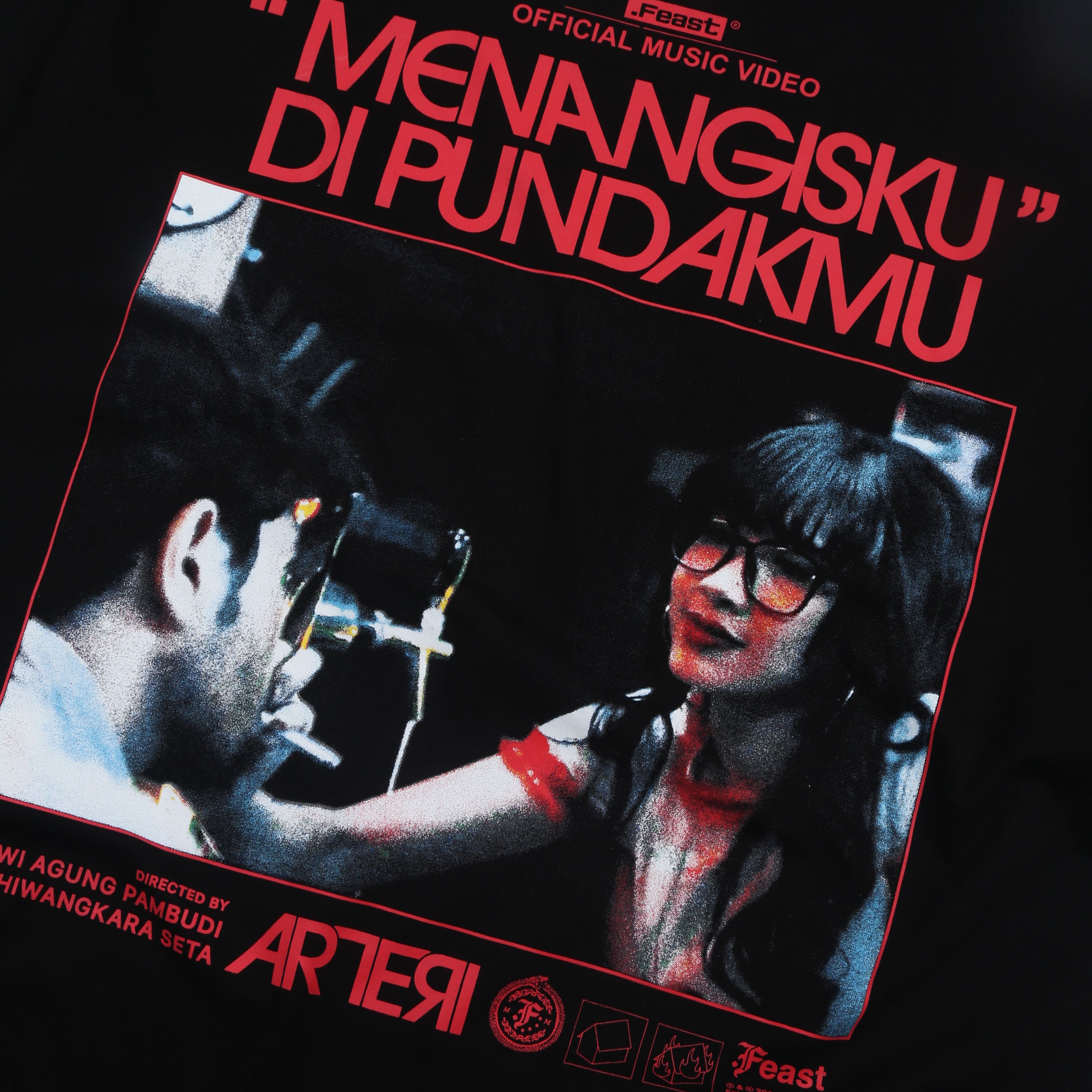 .Feast - Arteri MV - T-shirt - Black