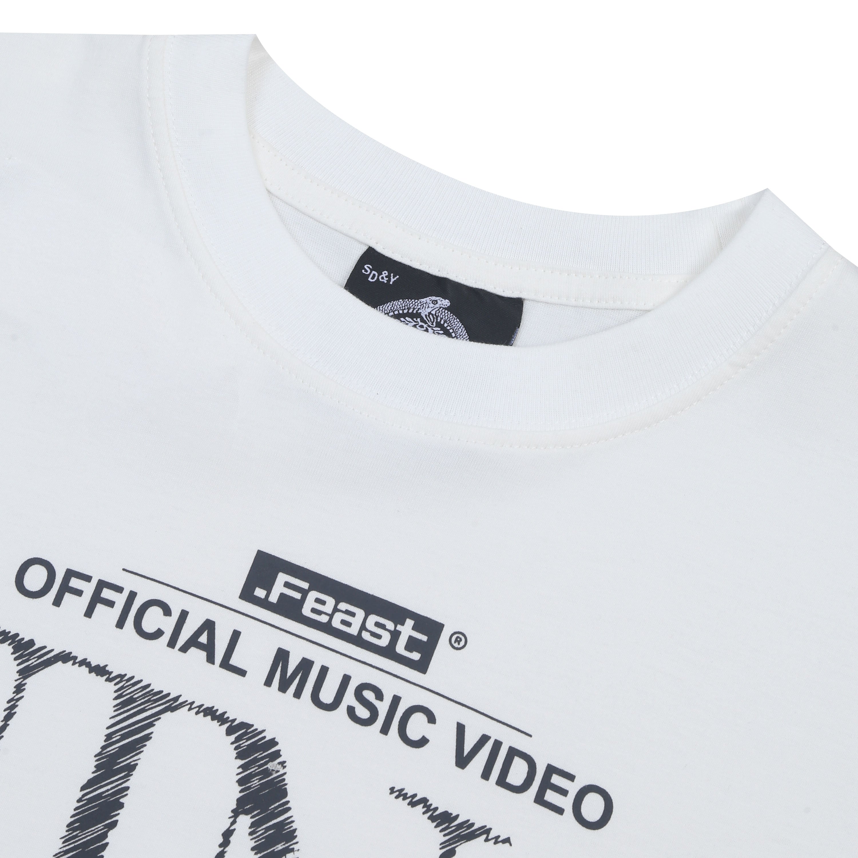 .Feast - Nina MV - T-shirt - Broken White