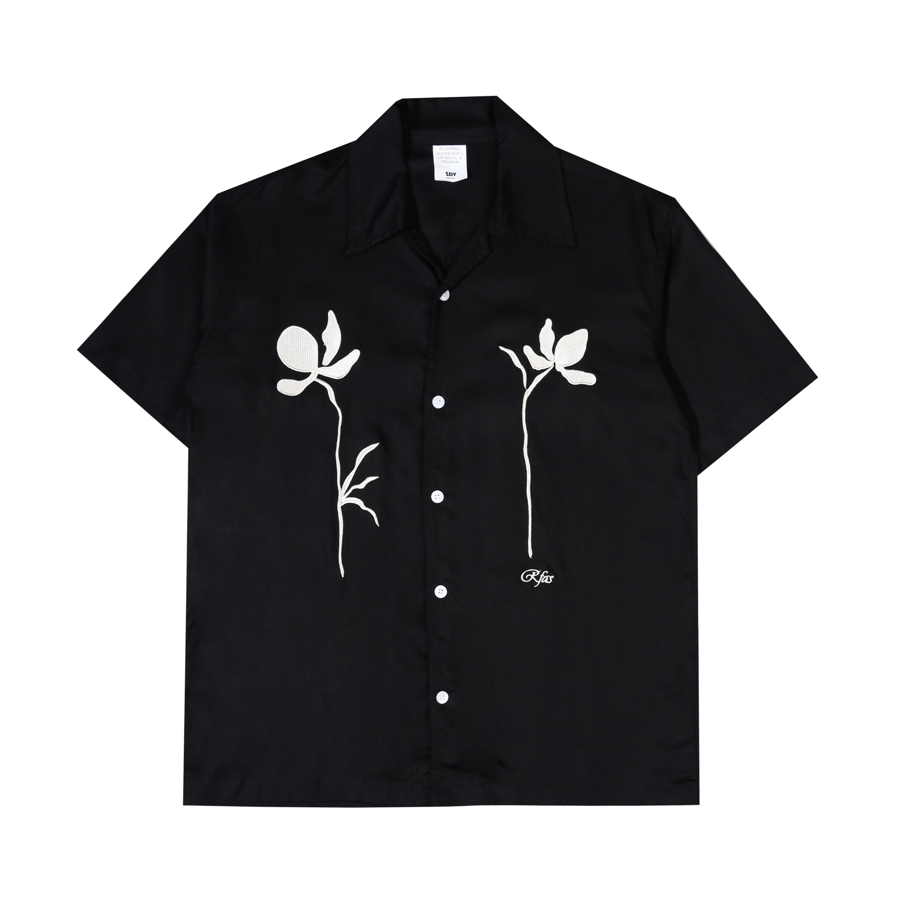 RFAS - Petals - Short Sleeve Shirt - Black