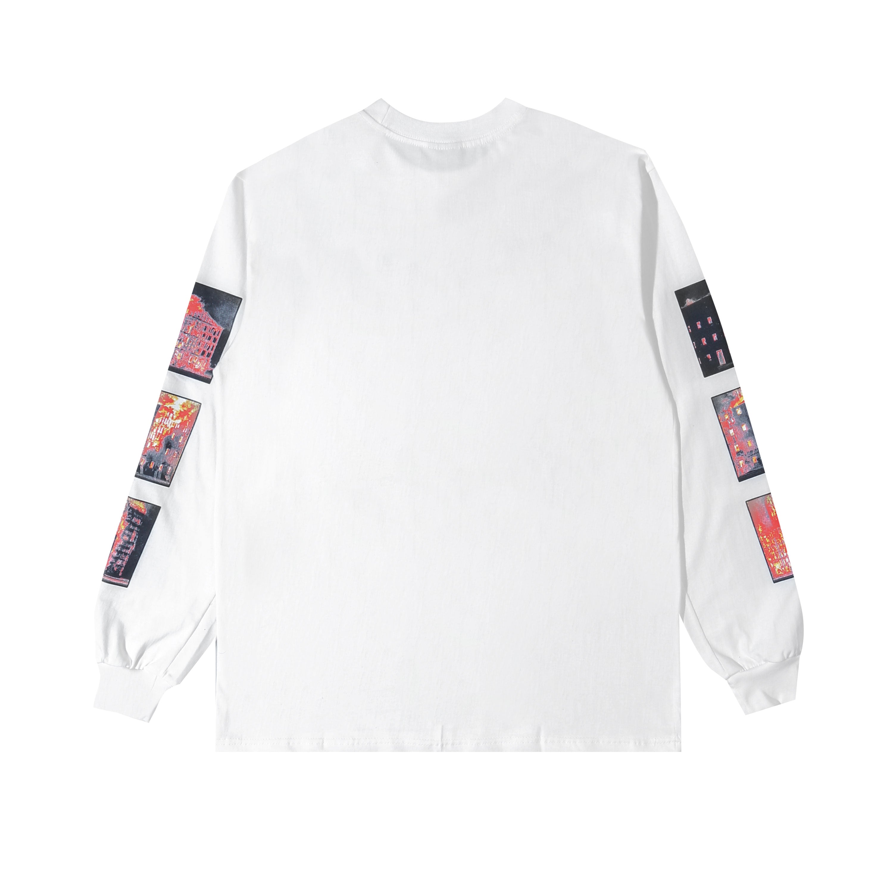 Pee Wee Gaskins - Combustion Longsleeve - T-shirt - White