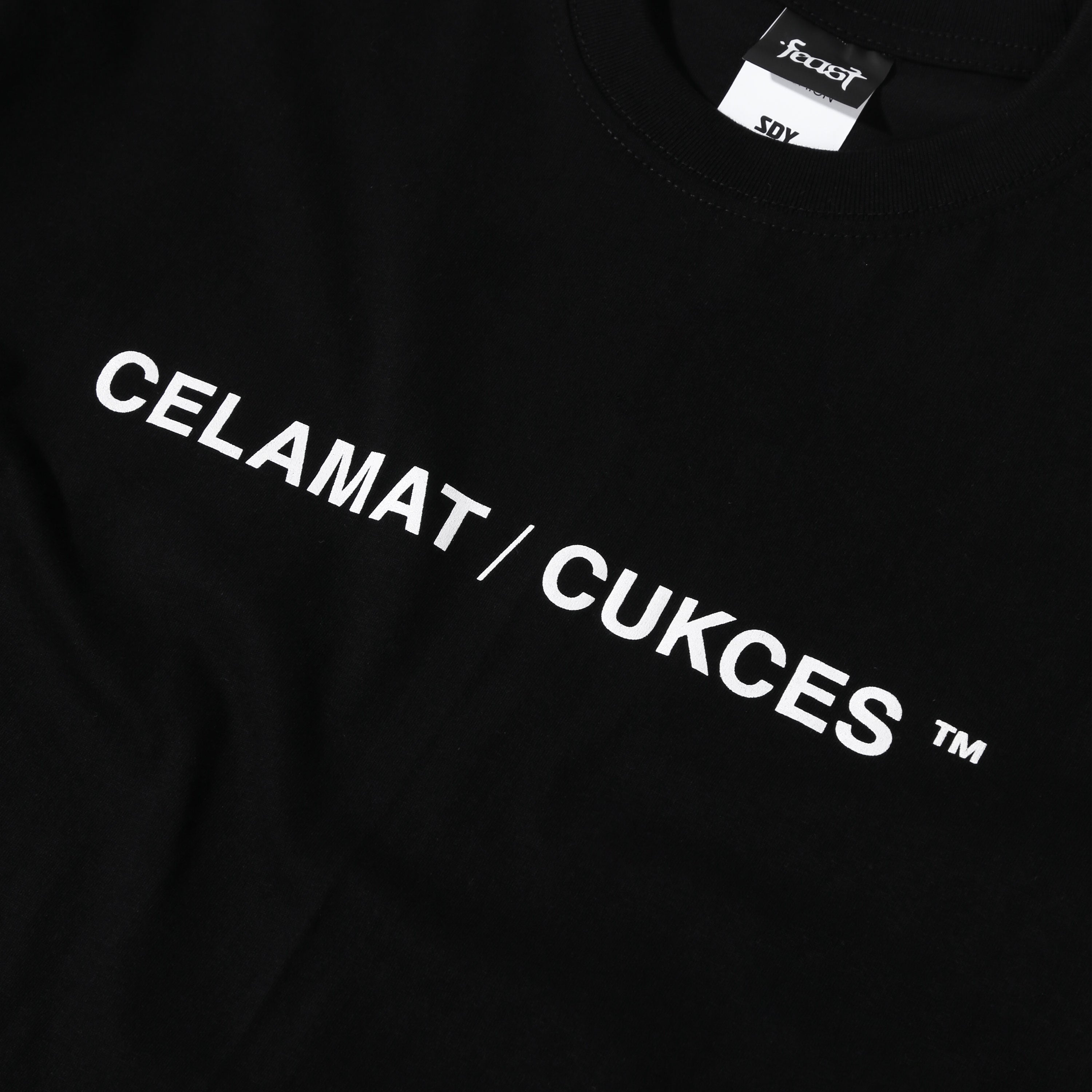 .Feast - Celamat/Cukses - T-shirt - Black