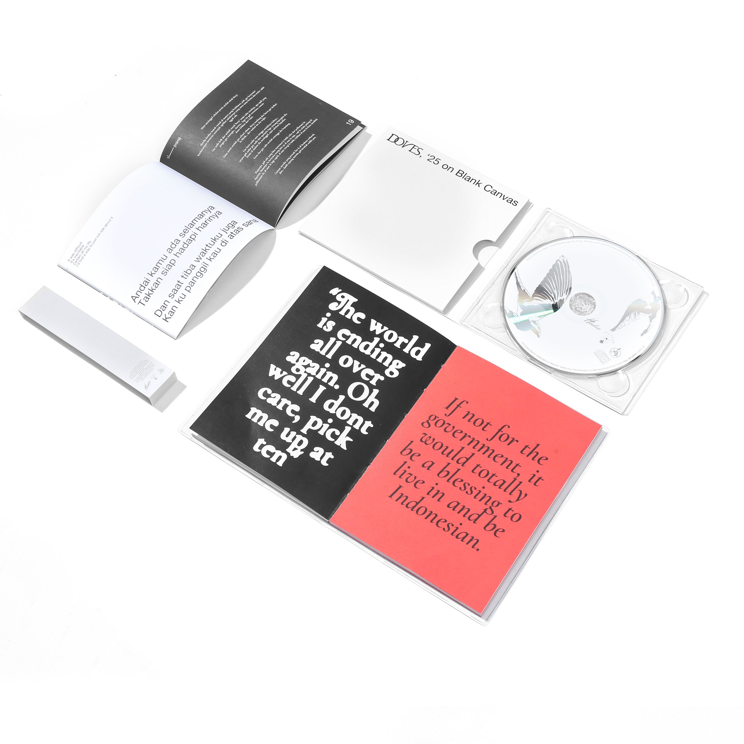 Hindia - Doves - Companion Book Bundle