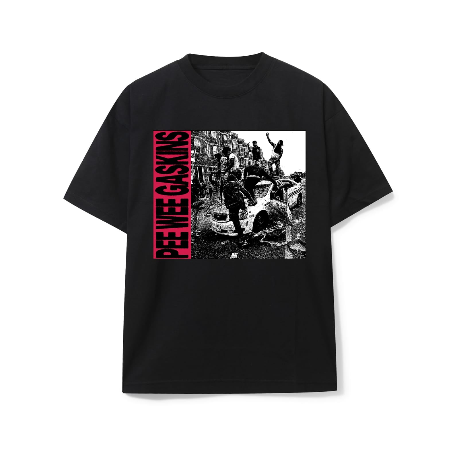 Pee Wee Gaskins - Riot - T-shirt - Black