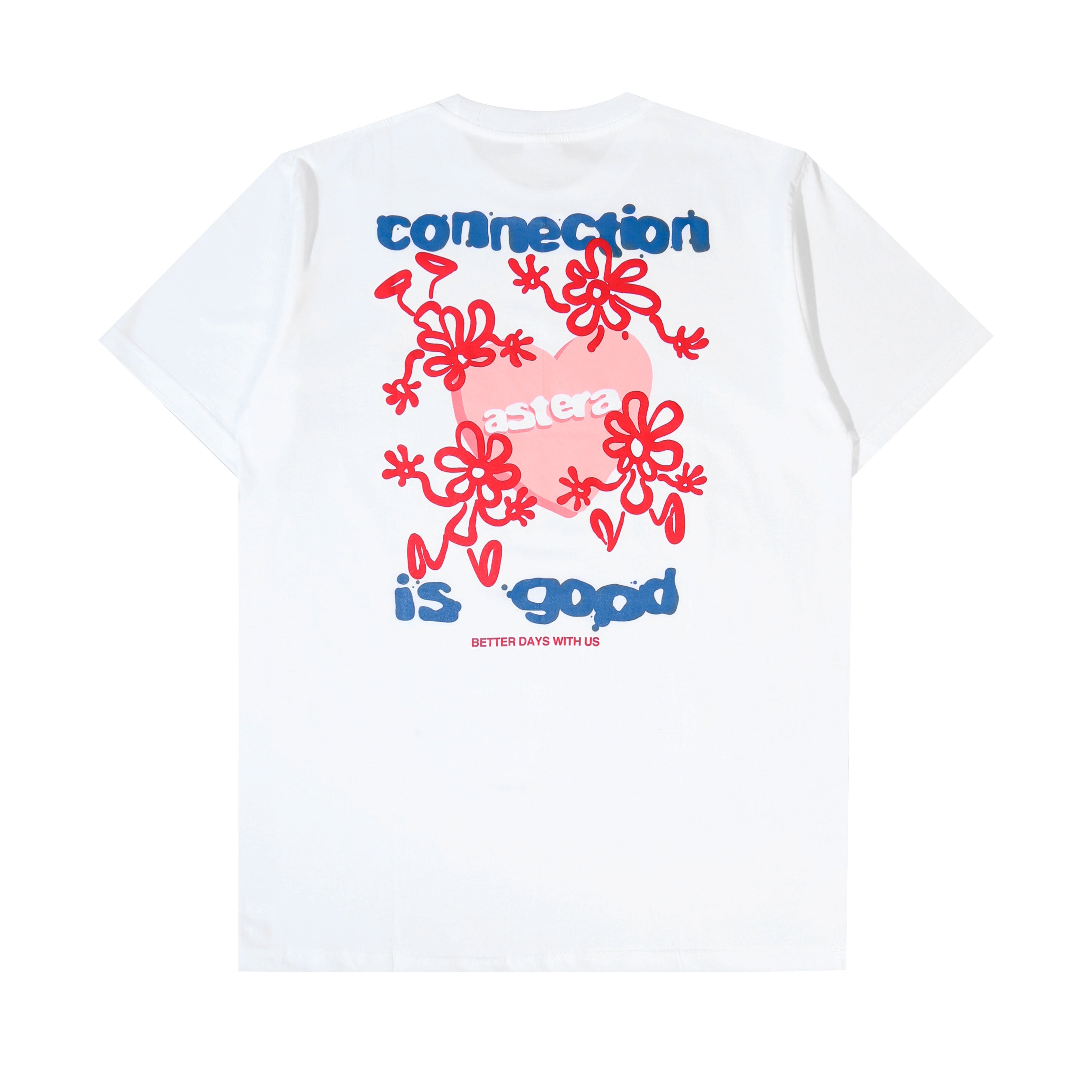 Astera - Connection Is Good - T-shirt - White