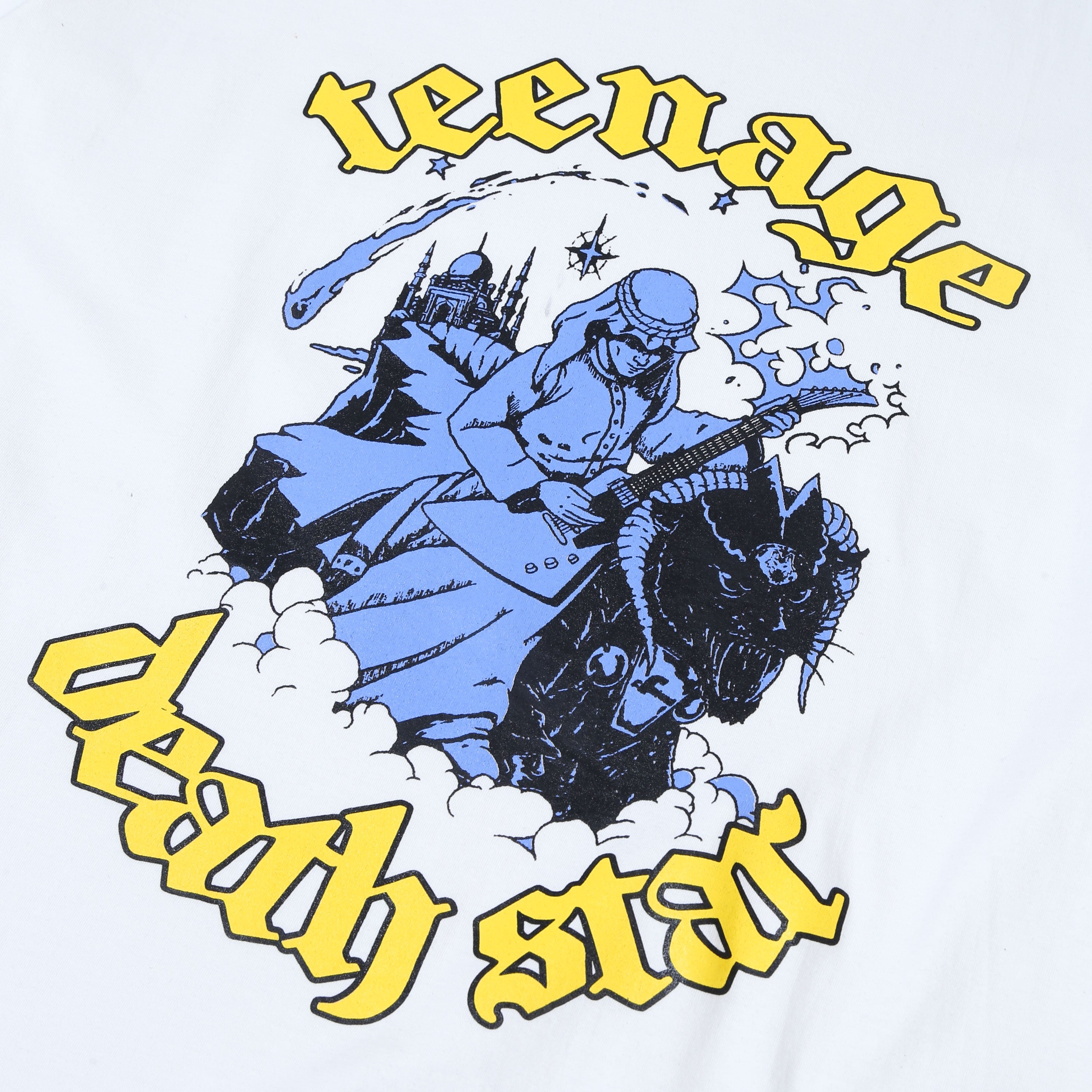 Teenage Death Star - Thunder Boarding School - T-shirt - White