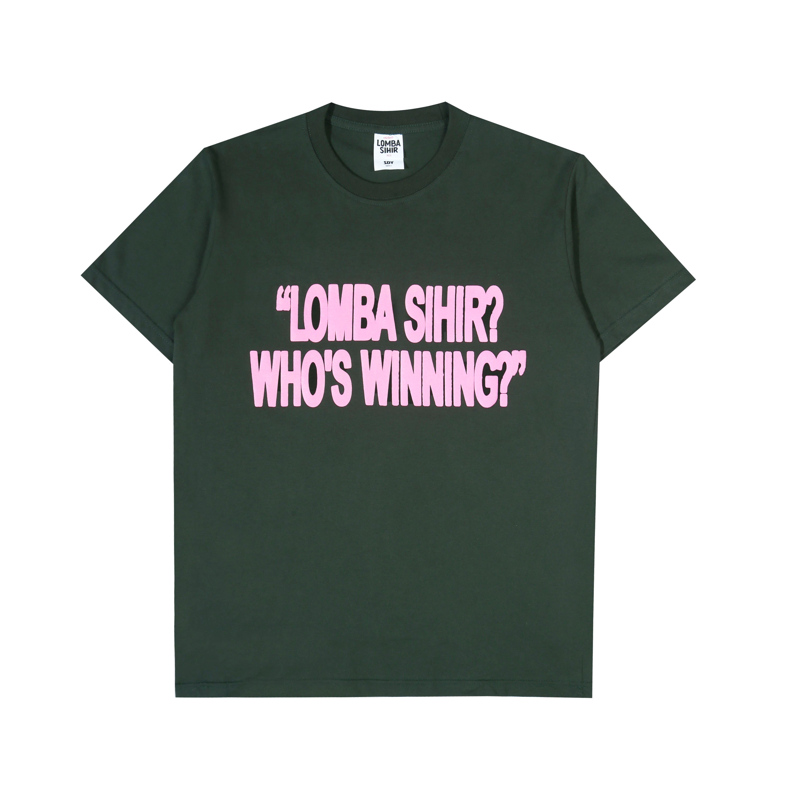 Lomba Sihir - Who's Winning? - T-shirt - Sycamore