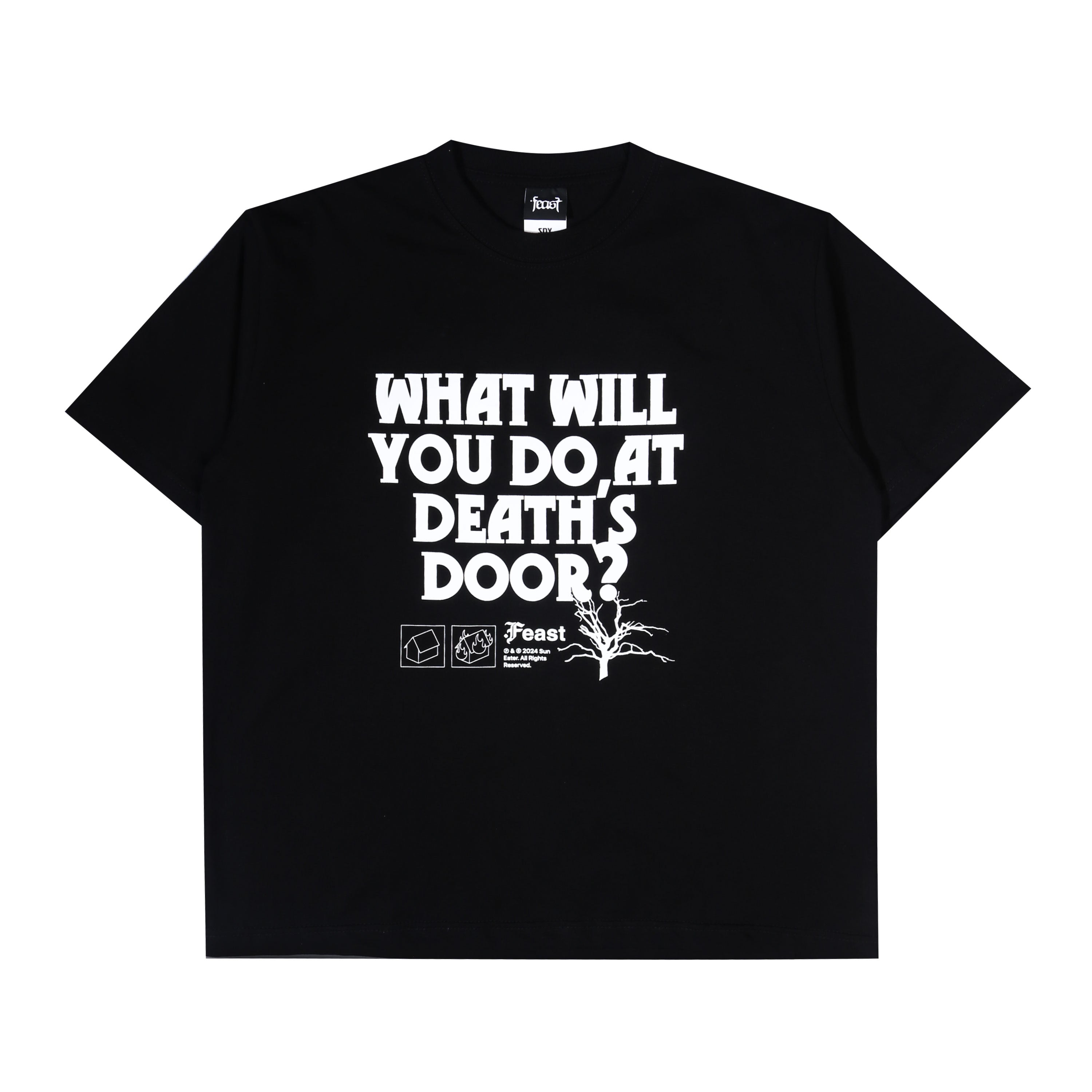 .Feast - O, Tuan - Boxy T-shirt - Black