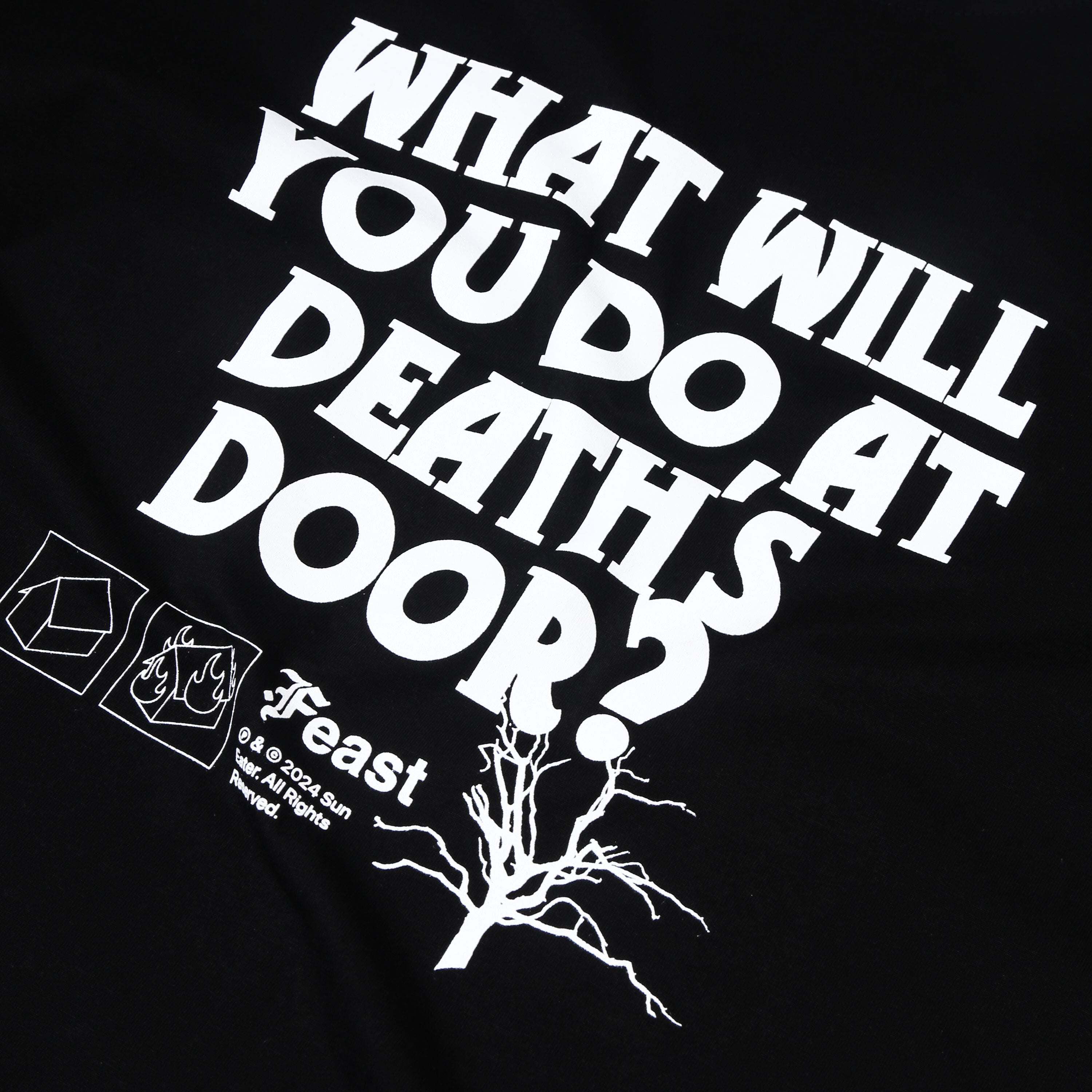 .Feast - O, Tuan - Boxy T-shirt - Black