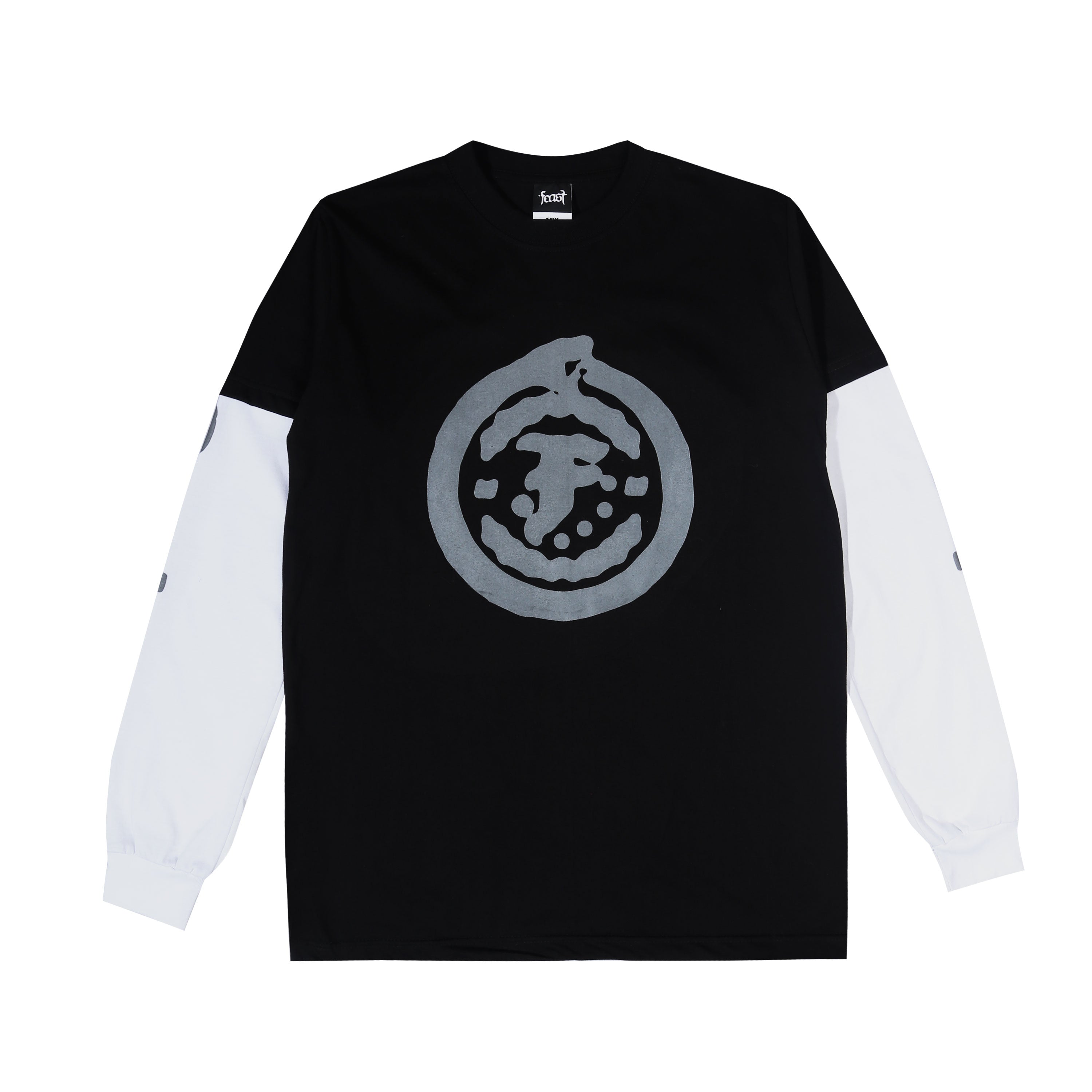 .Feast - Ouroboros - Layered T-shirt - Black