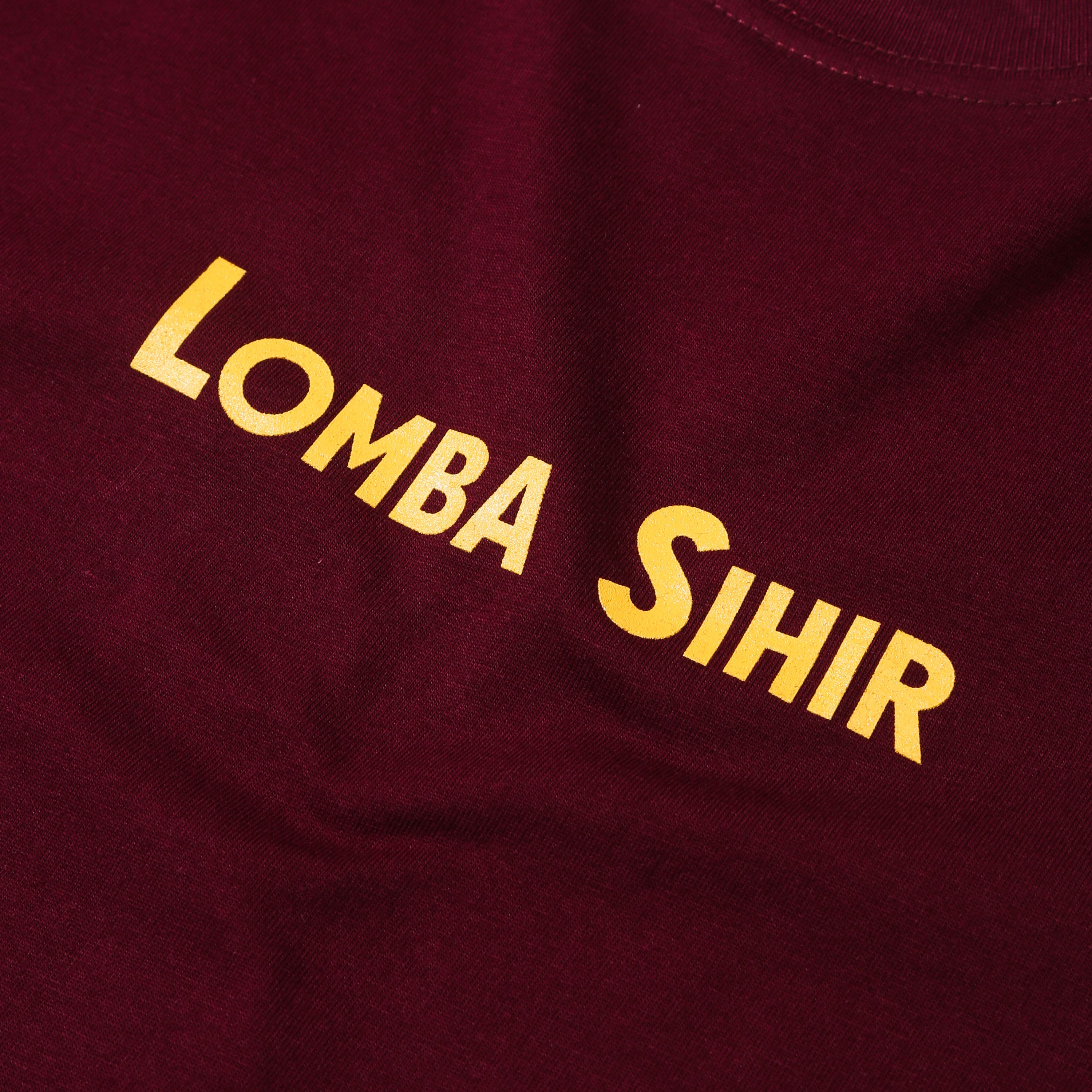 Lomba Sihir - Tracklist - T-shirt - Maroon