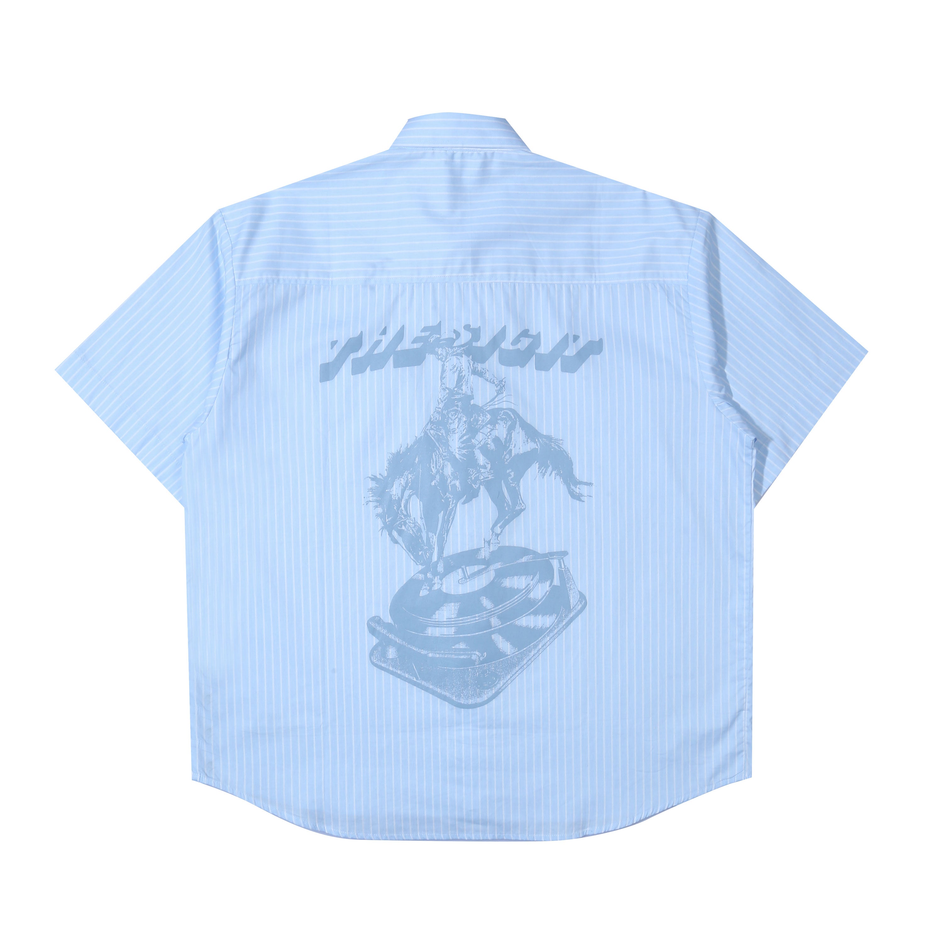 The Sigit - Wrangler - Short Sleeve Shirt - Light Blue