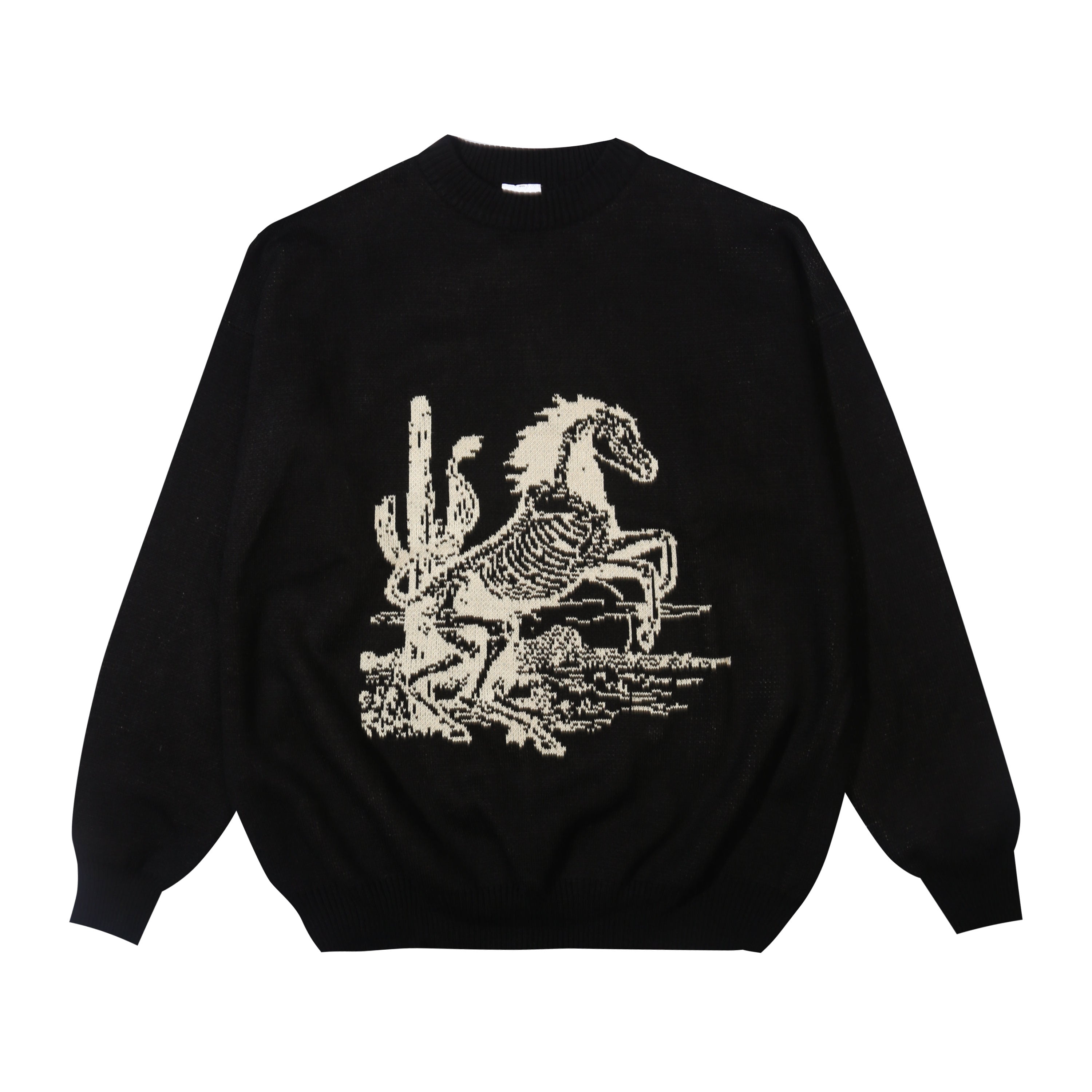 The Sigit - Horse - Sweater - Black