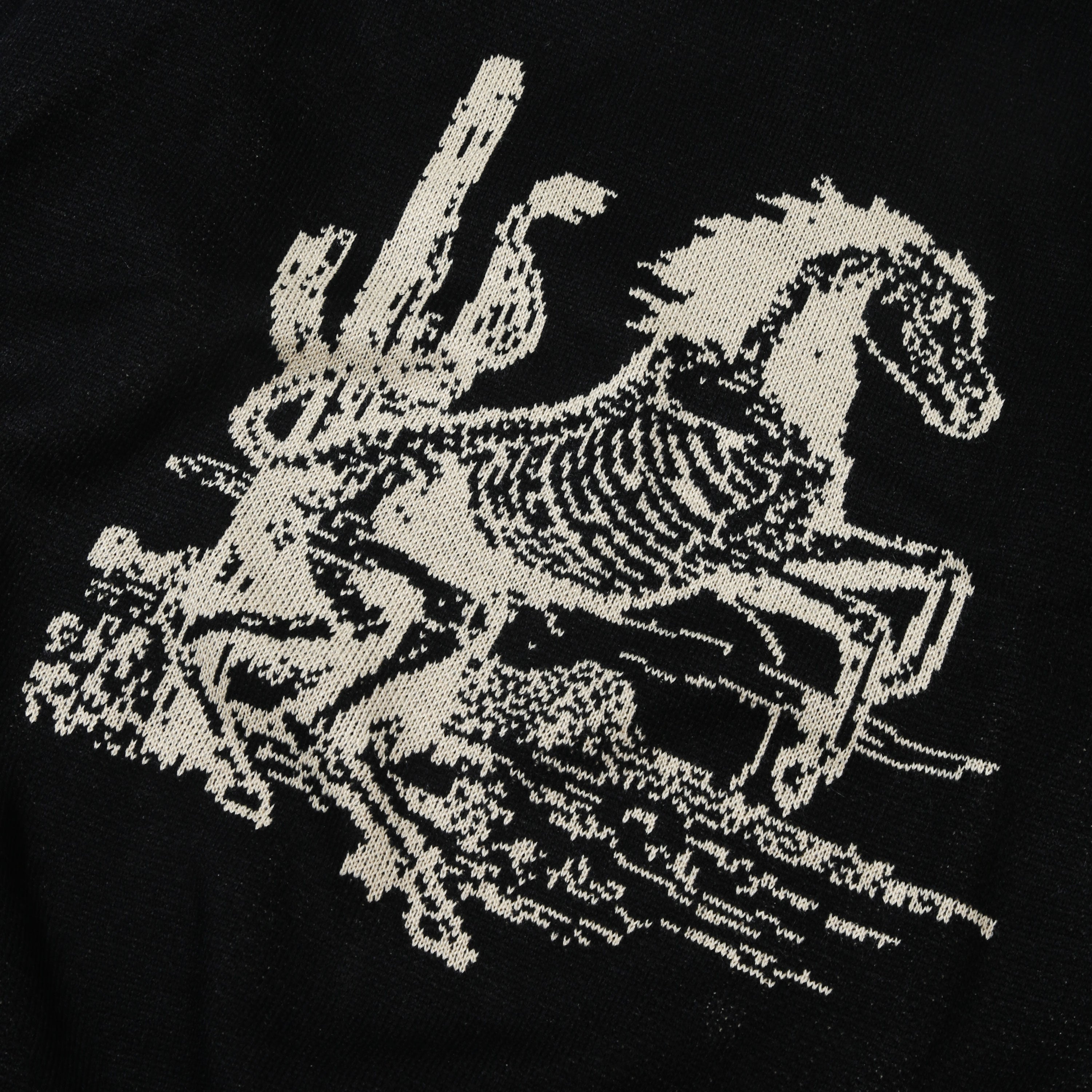 The Sigit - Horse - Sweater - Black