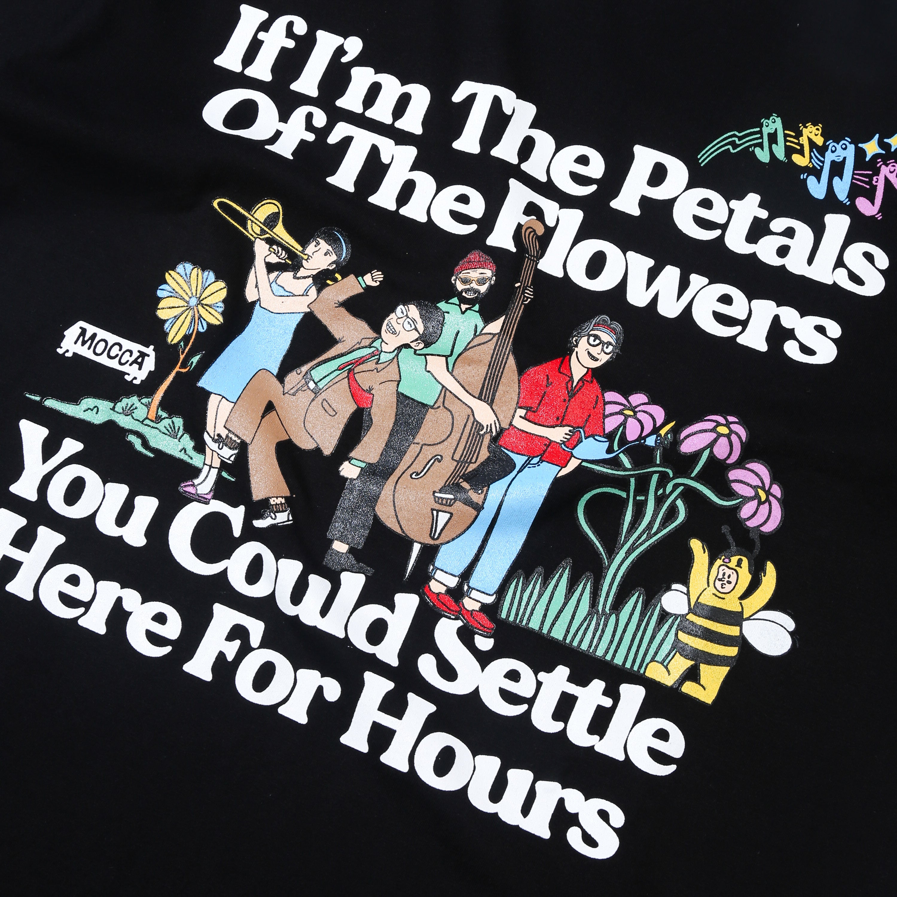 Mocca - Be My Bee - T-shirt - Black