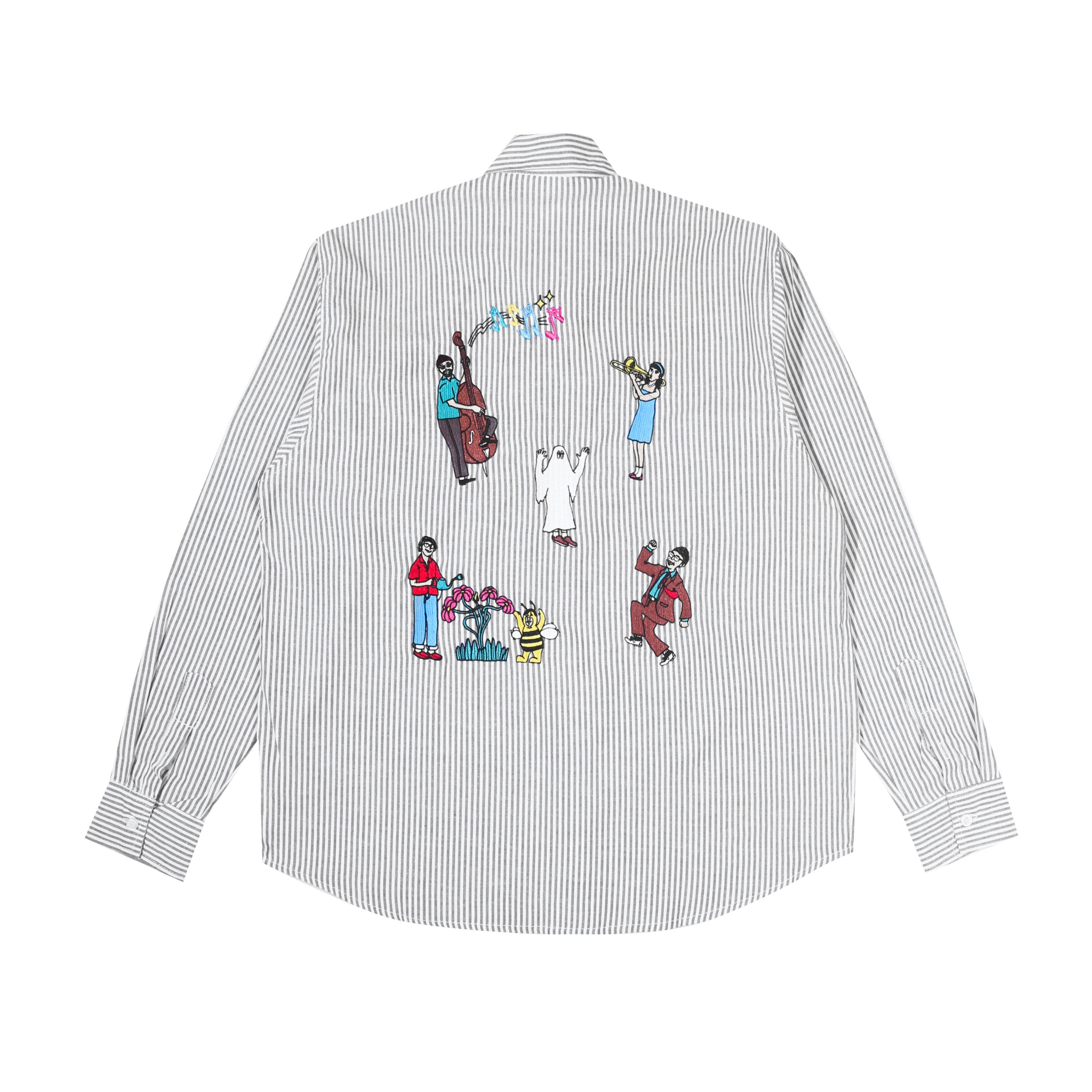 Mocca - Be My Bee - Long Sleeve Shirt - Light Gray