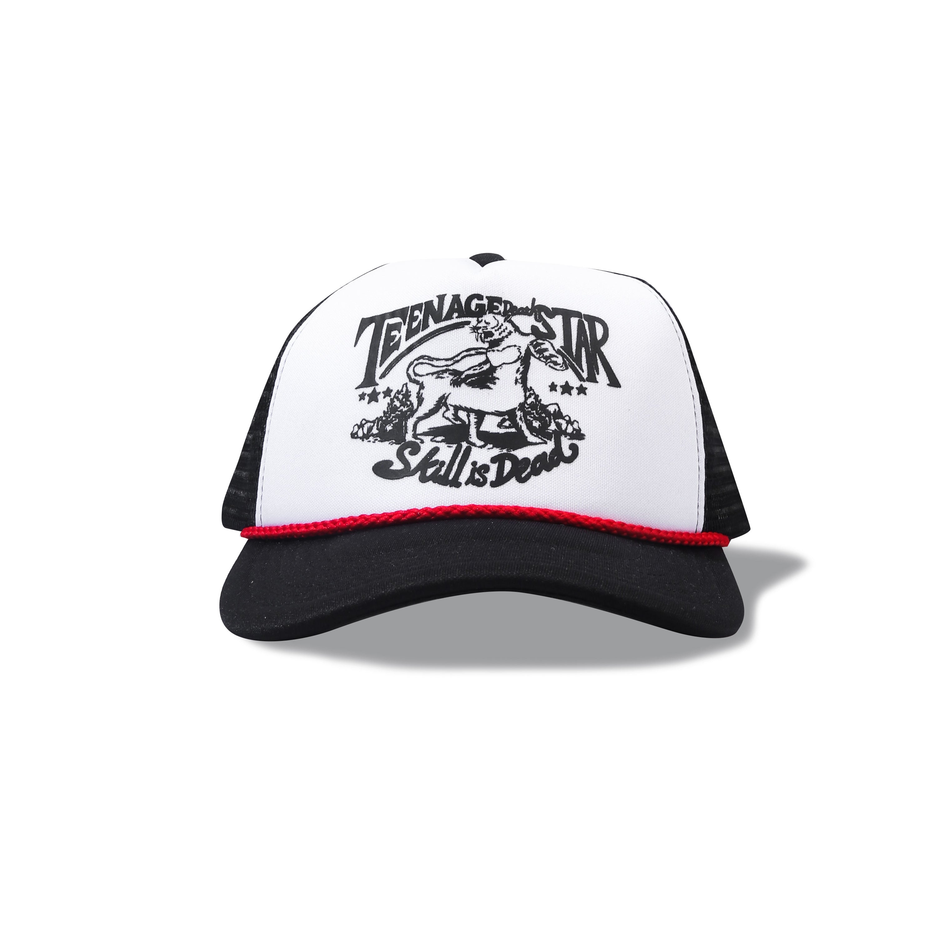 Teenage Death Star - Skill is Dead - Trucker Hat - White
